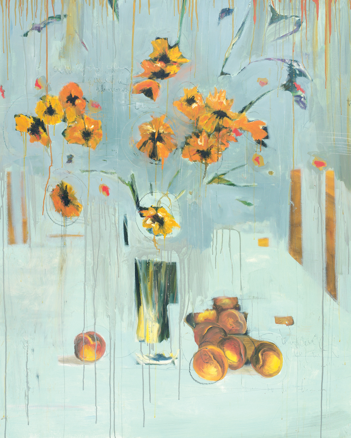 Sunflowers & Peaches