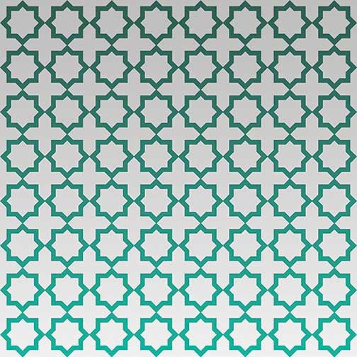 Quatrefoil Water Gradient I