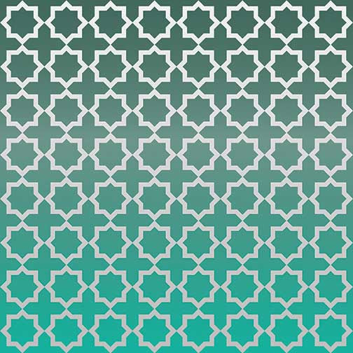 Quatrefoil Water Gradient II