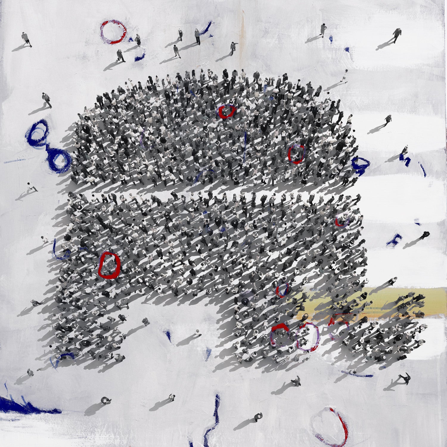 This abstract figure is a beautiful simple touch to a project. This is part of a series of four.