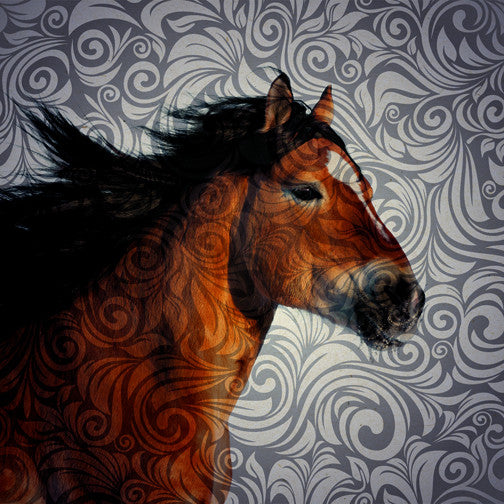 Abstract painting of flowers in beautiful rich fall colors. This piece has a mate.