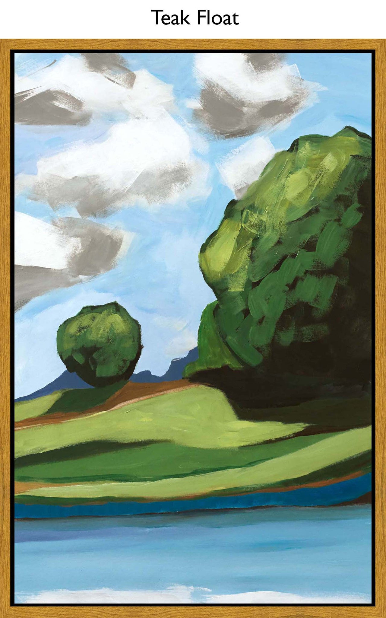 Teak Float