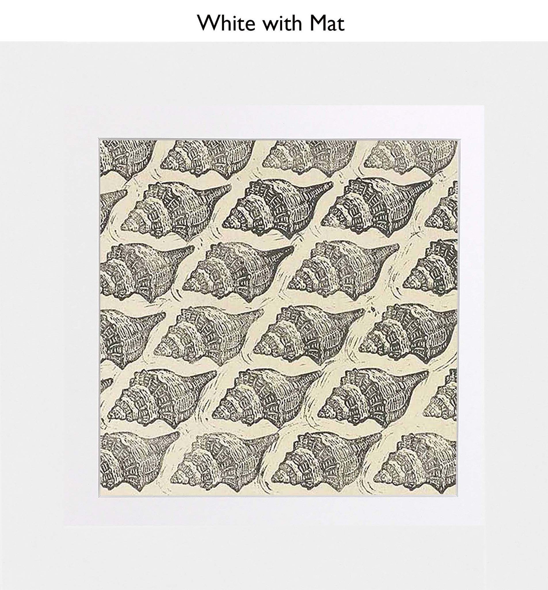 White With Mat