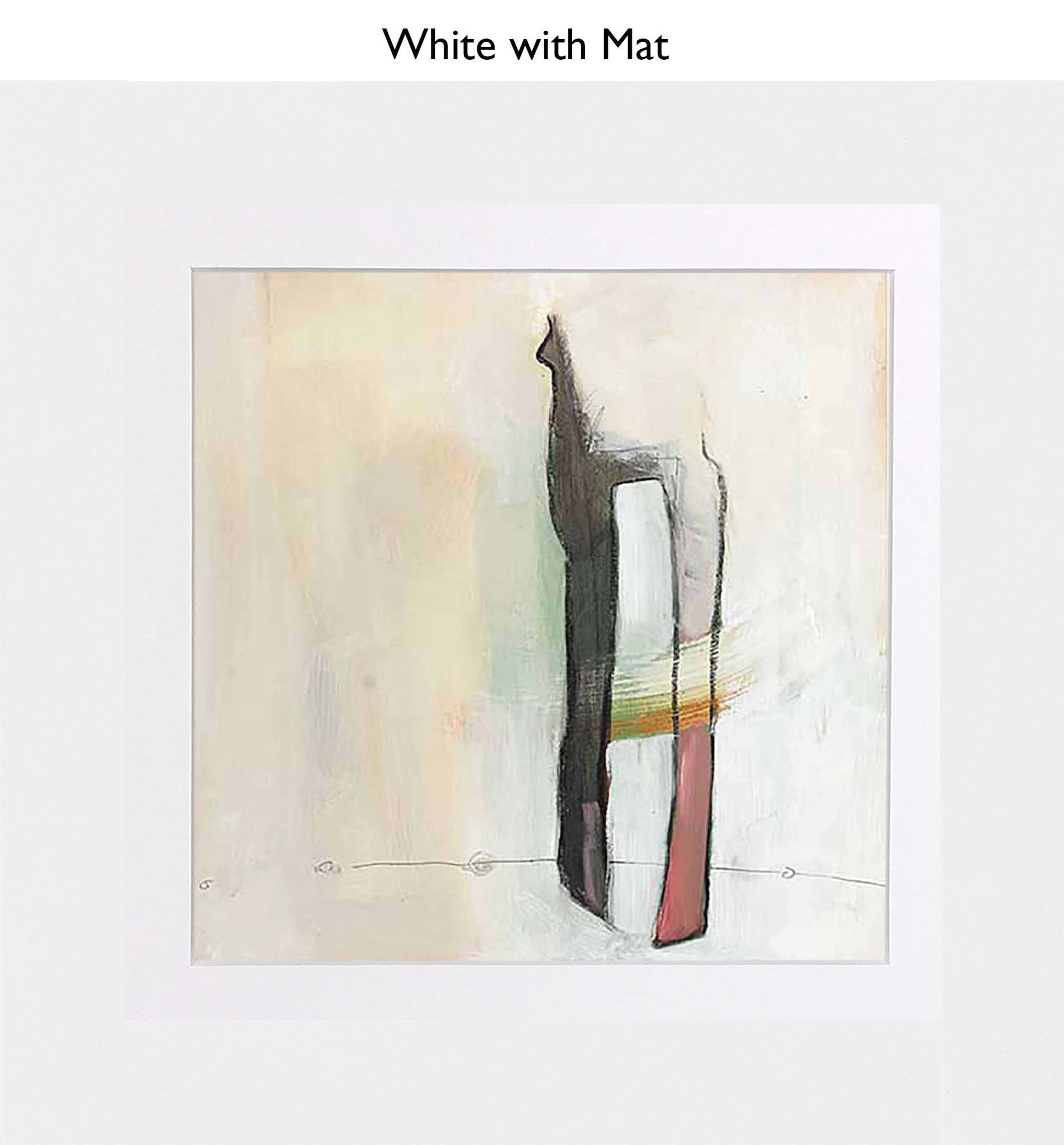 White With Mat
