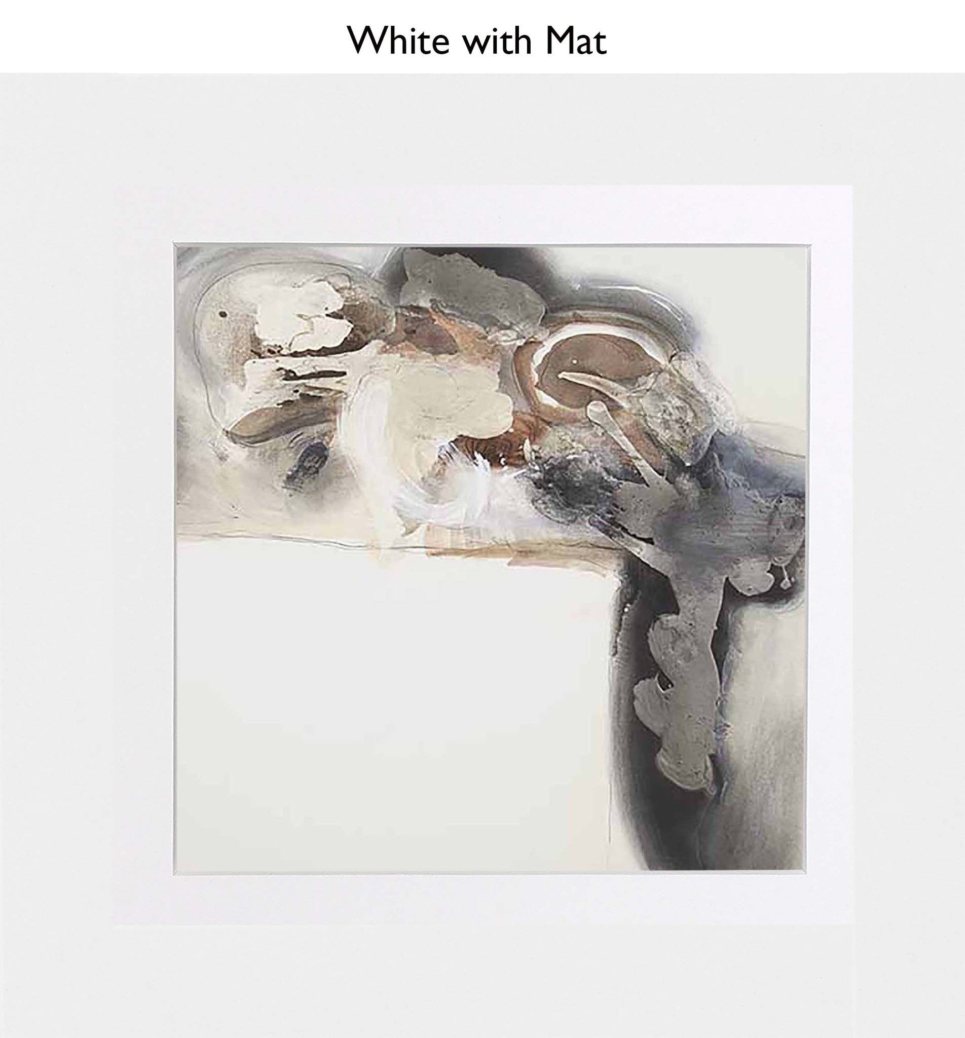 White With Mat
