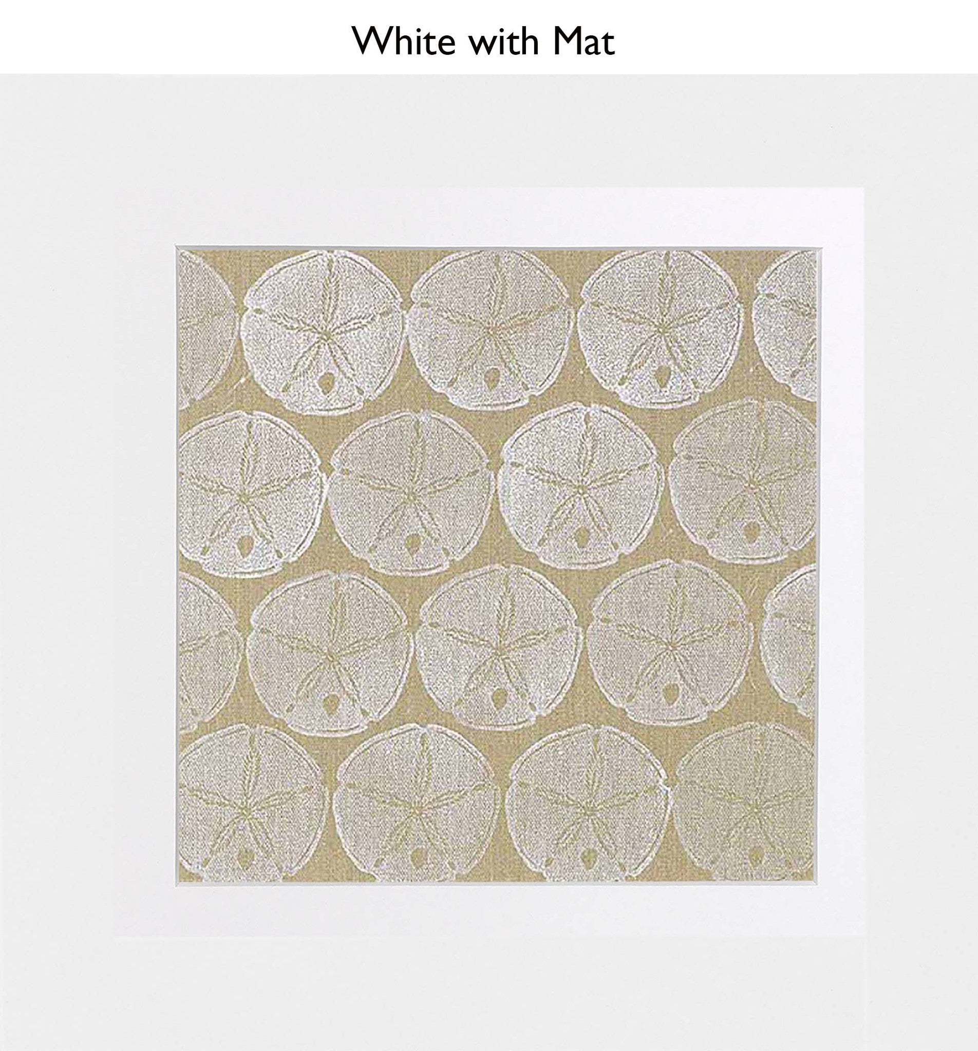 White With Mat