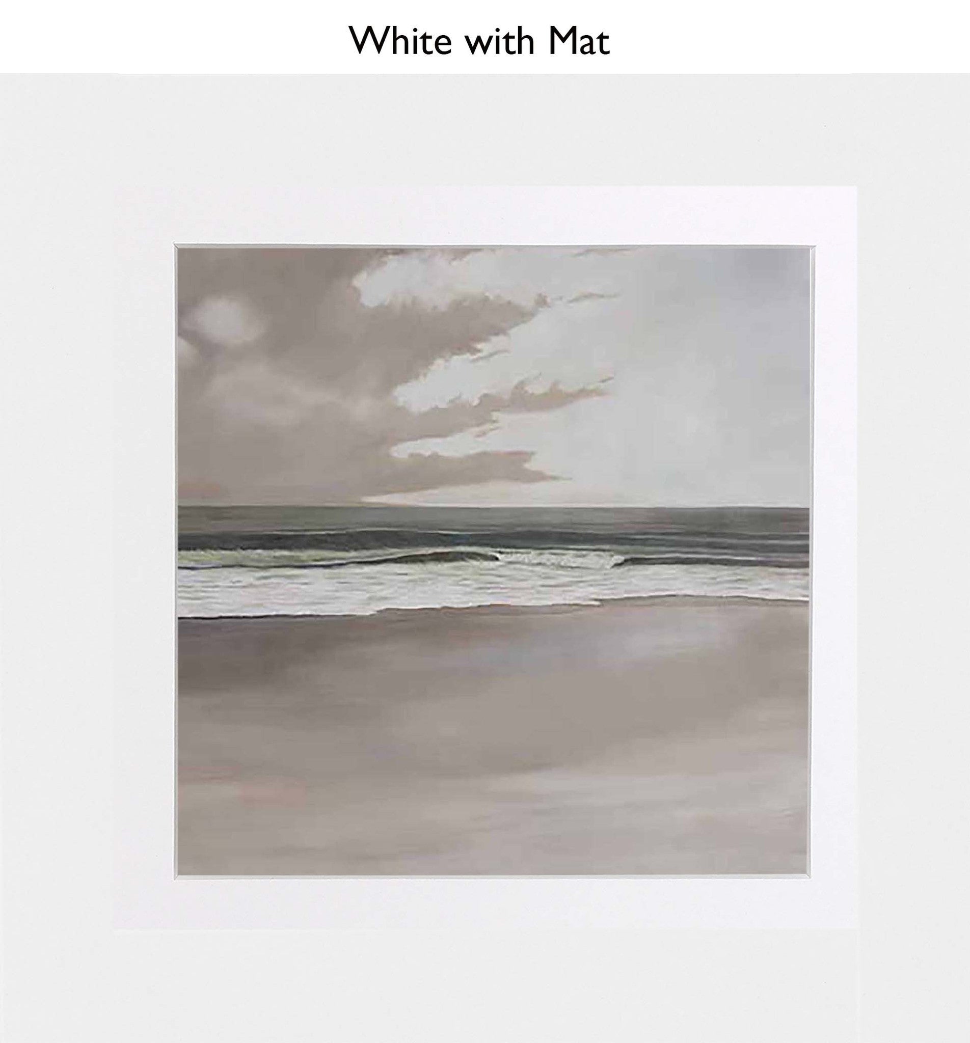 White With Mat