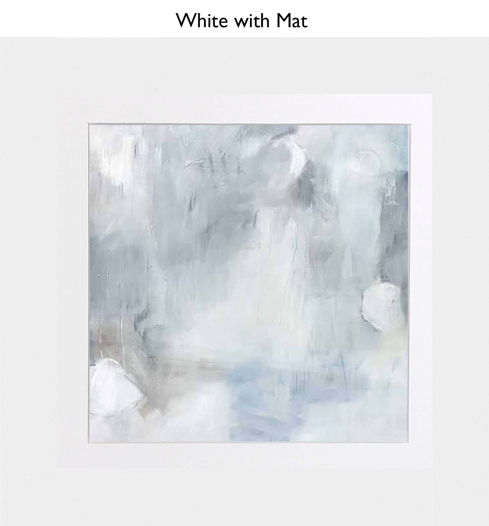 White With Mat