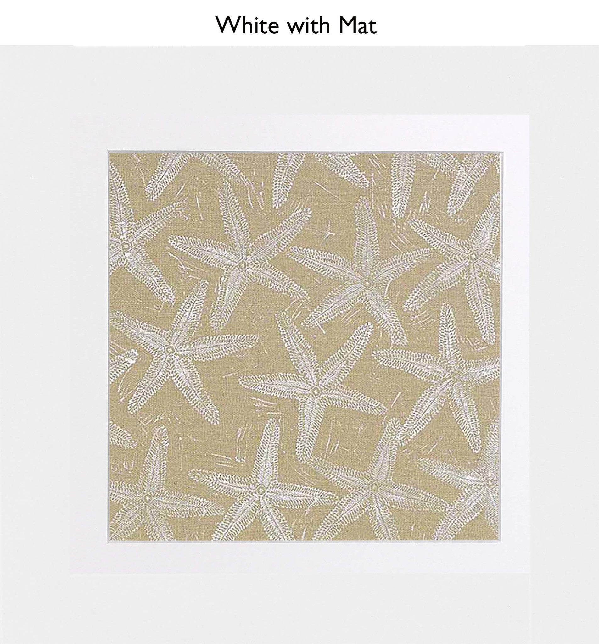 White With Mat