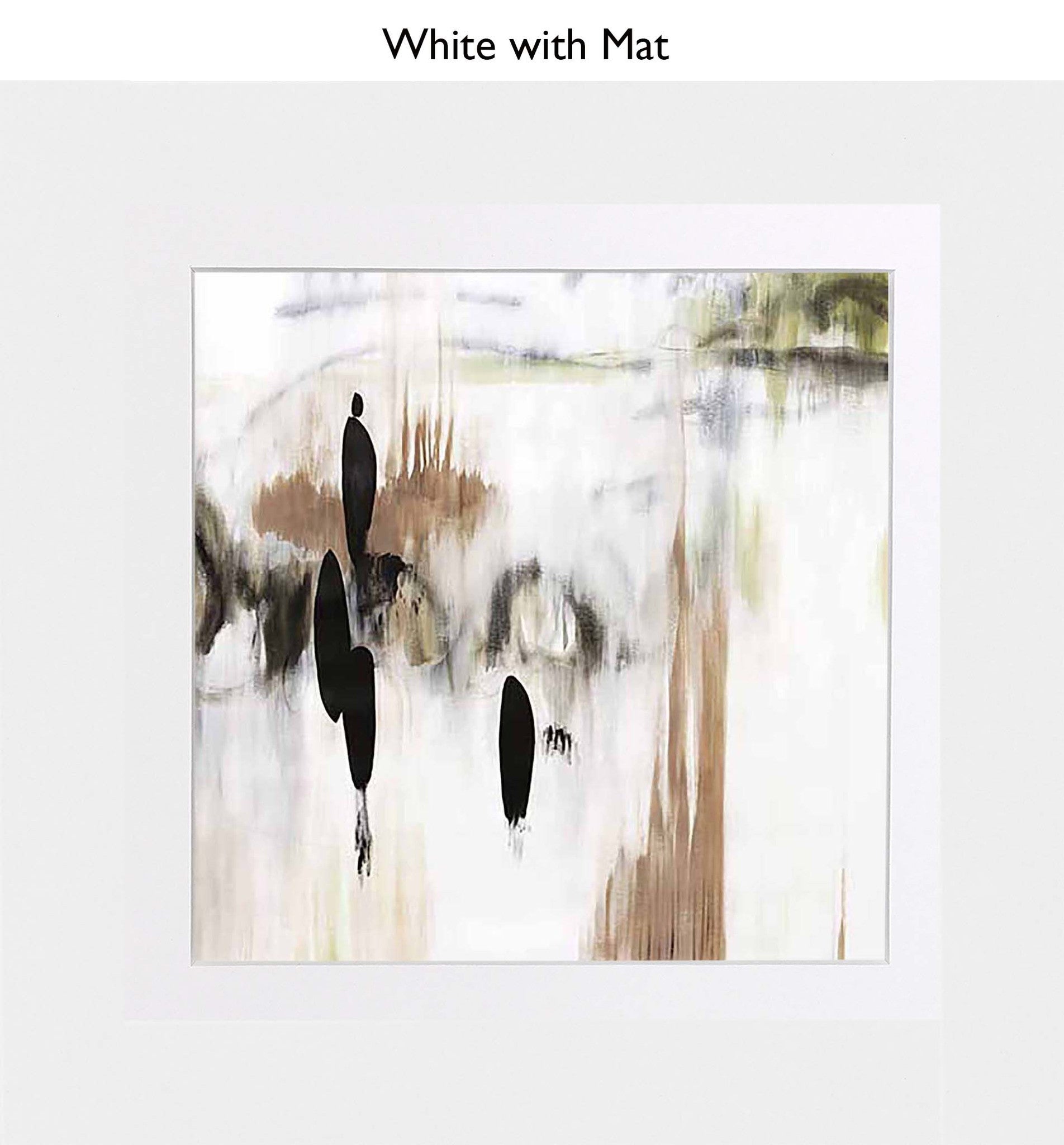 White With Mat