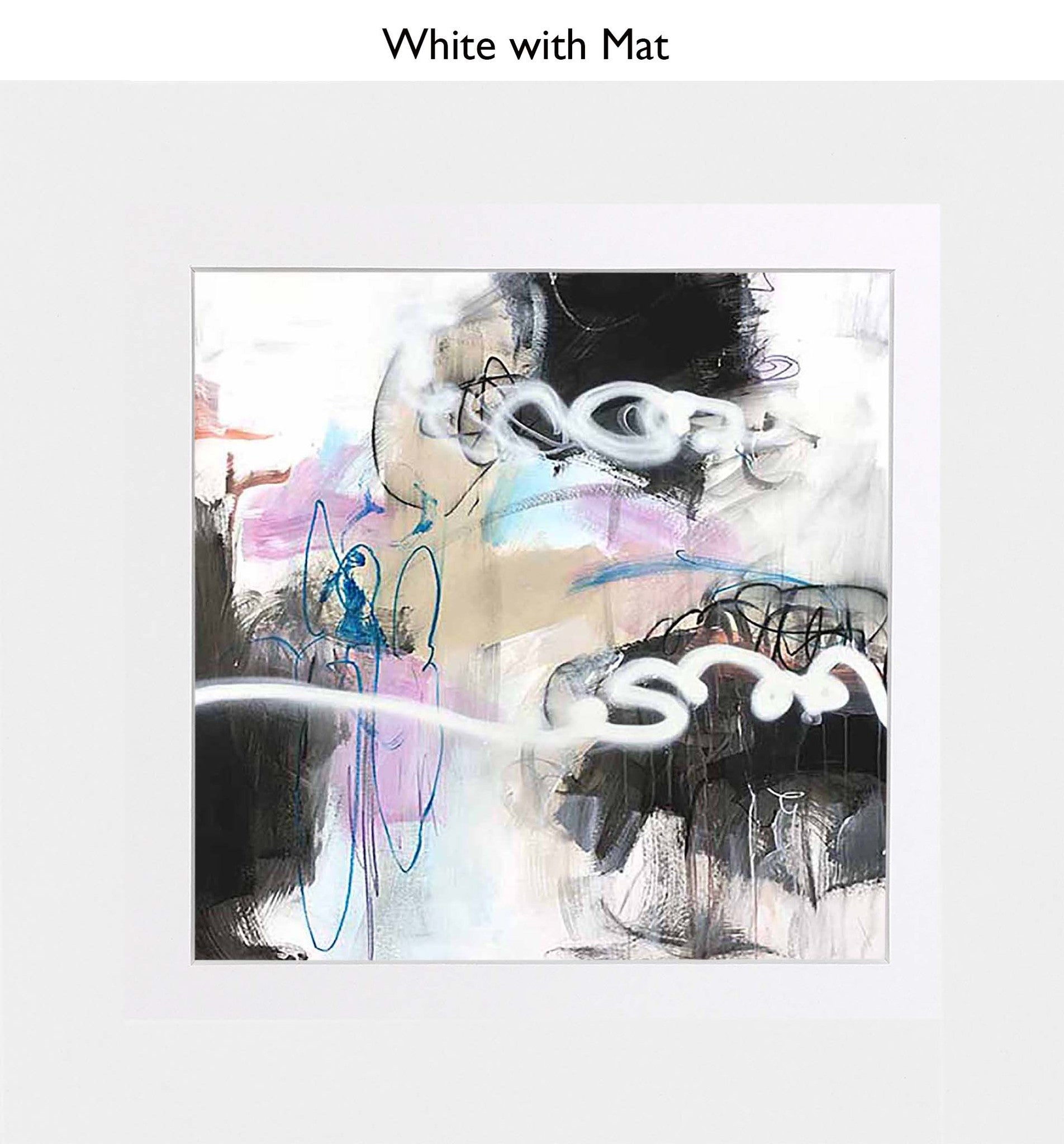 White With Mat