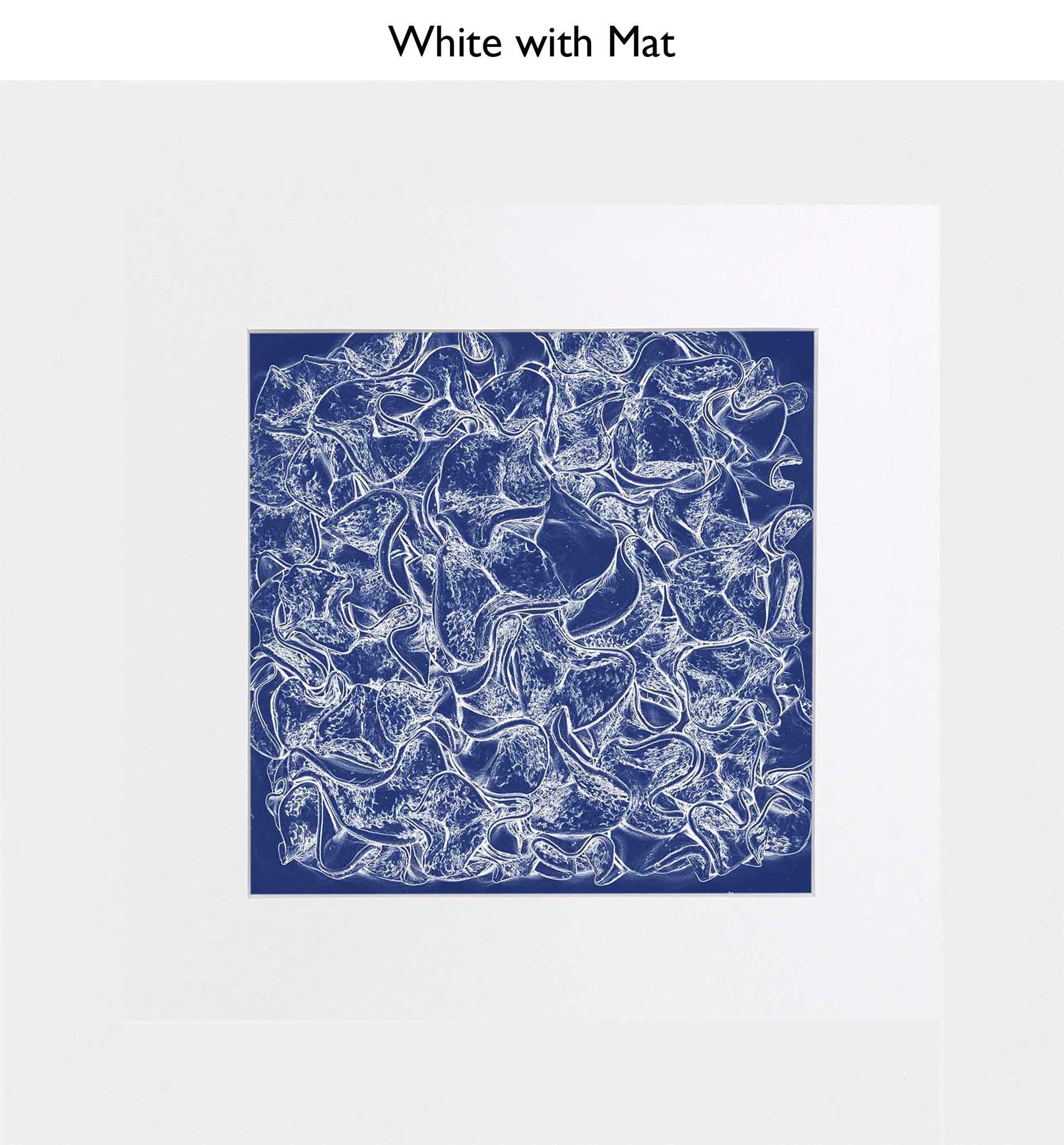 White With Mat