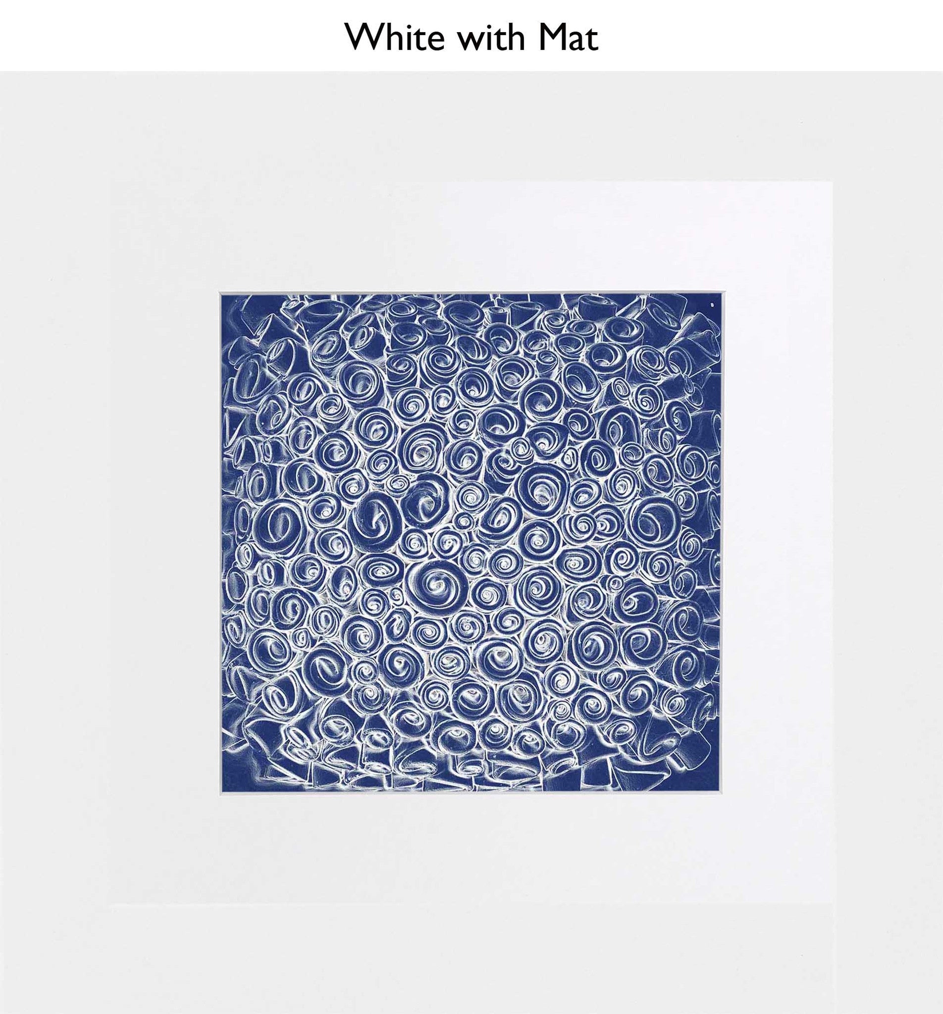 White With Mat