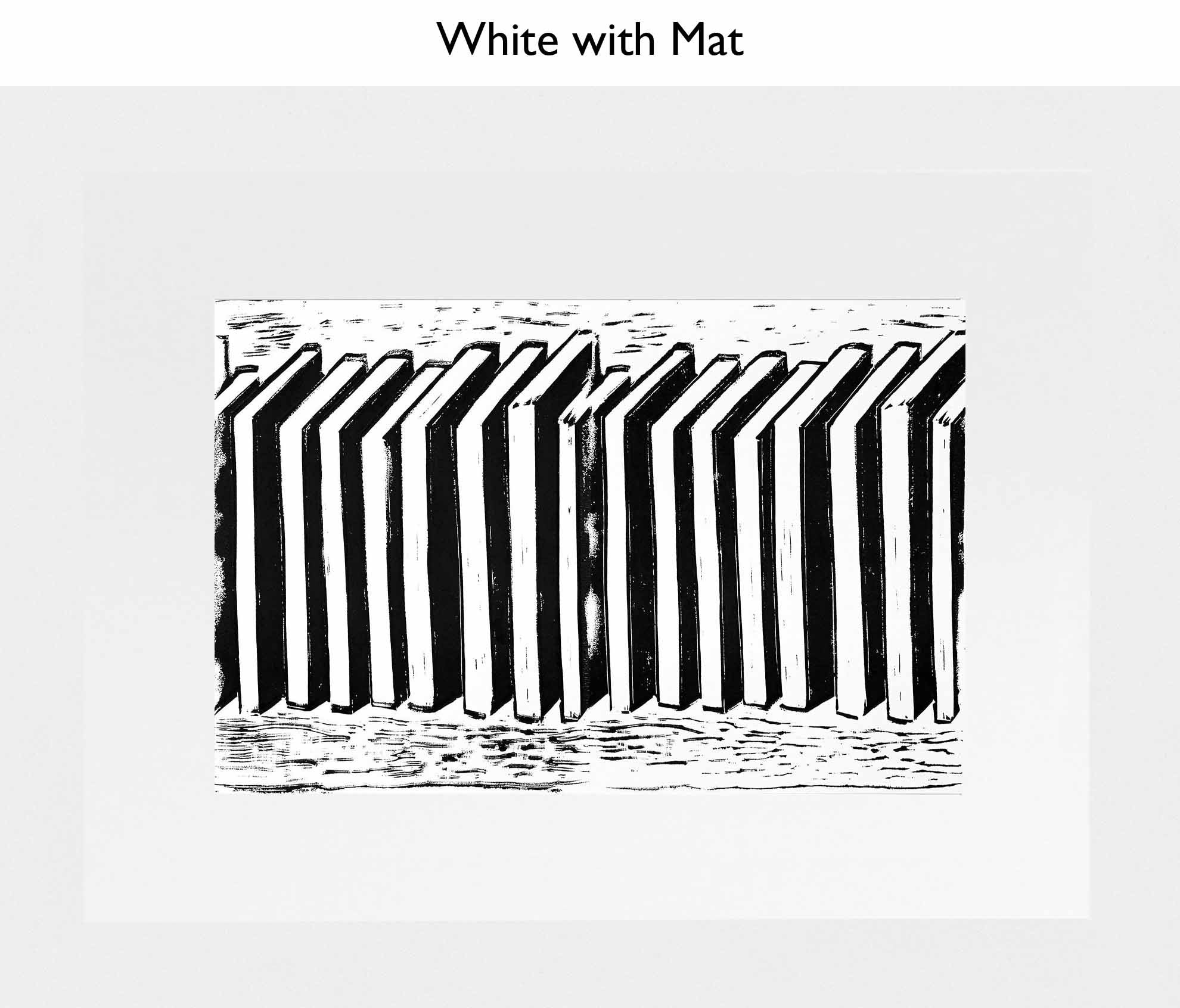 White With Mat