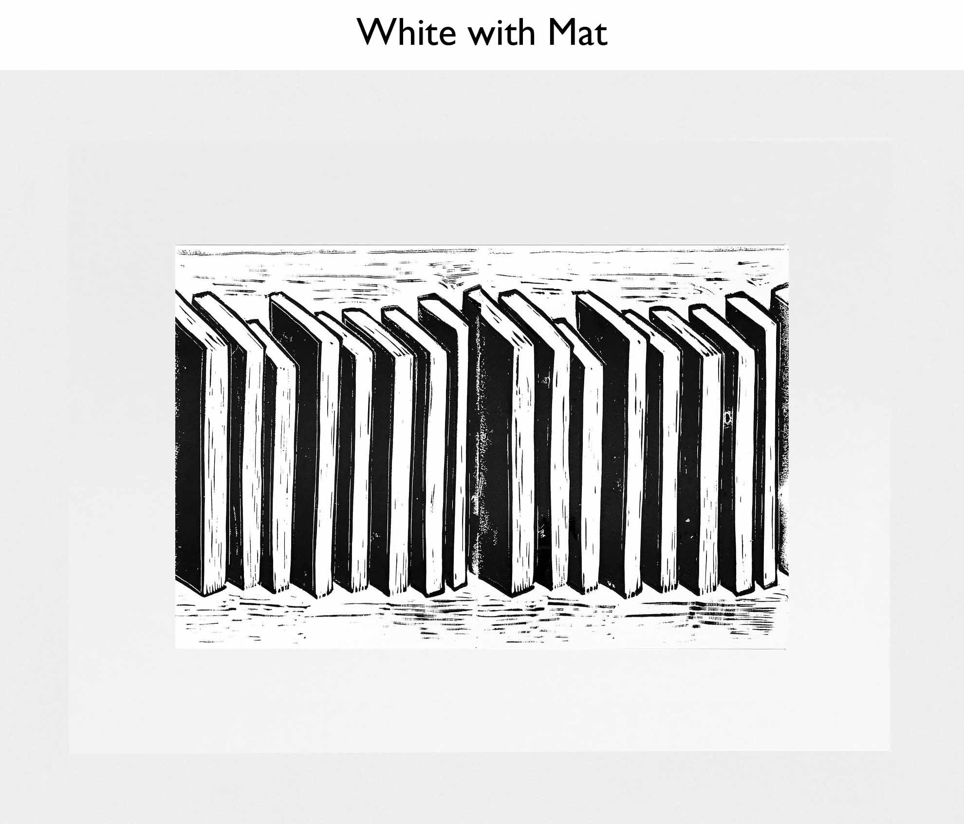 White With Mat