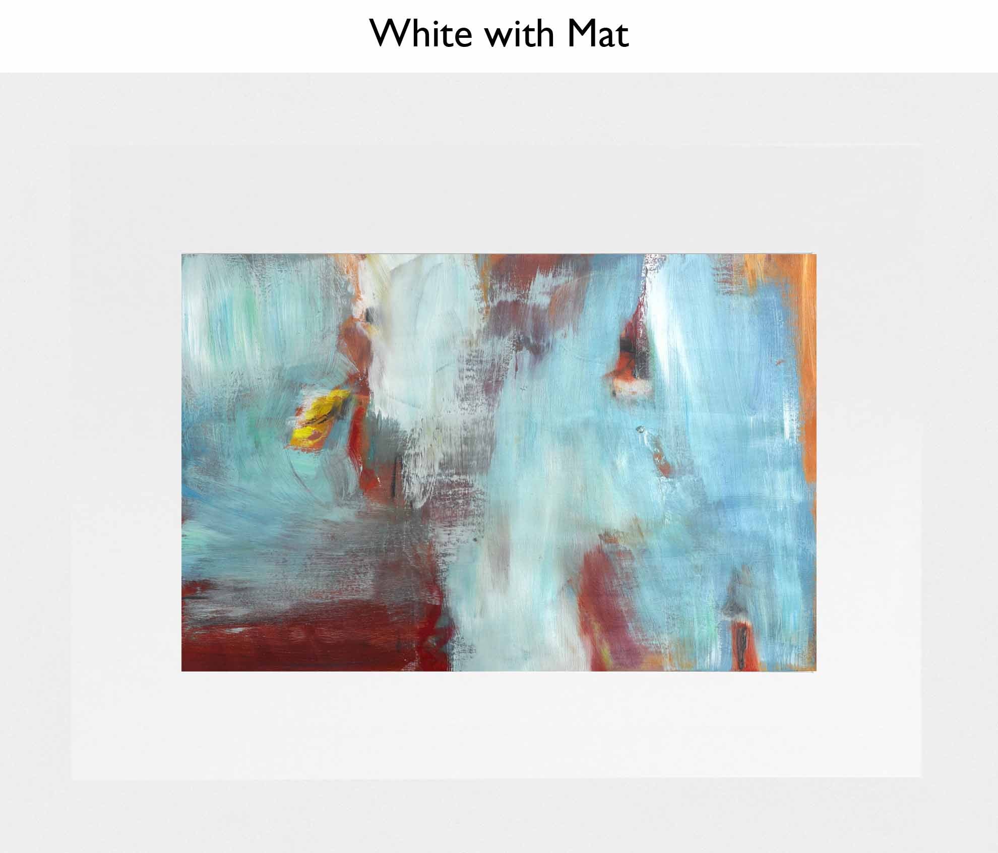 White With Mat