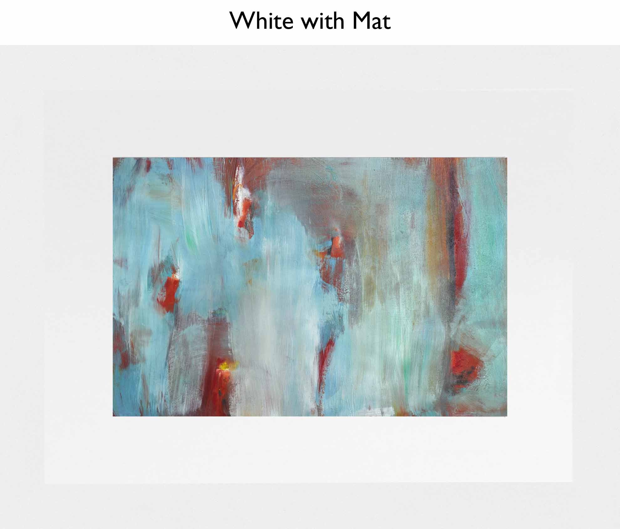 White With Mat