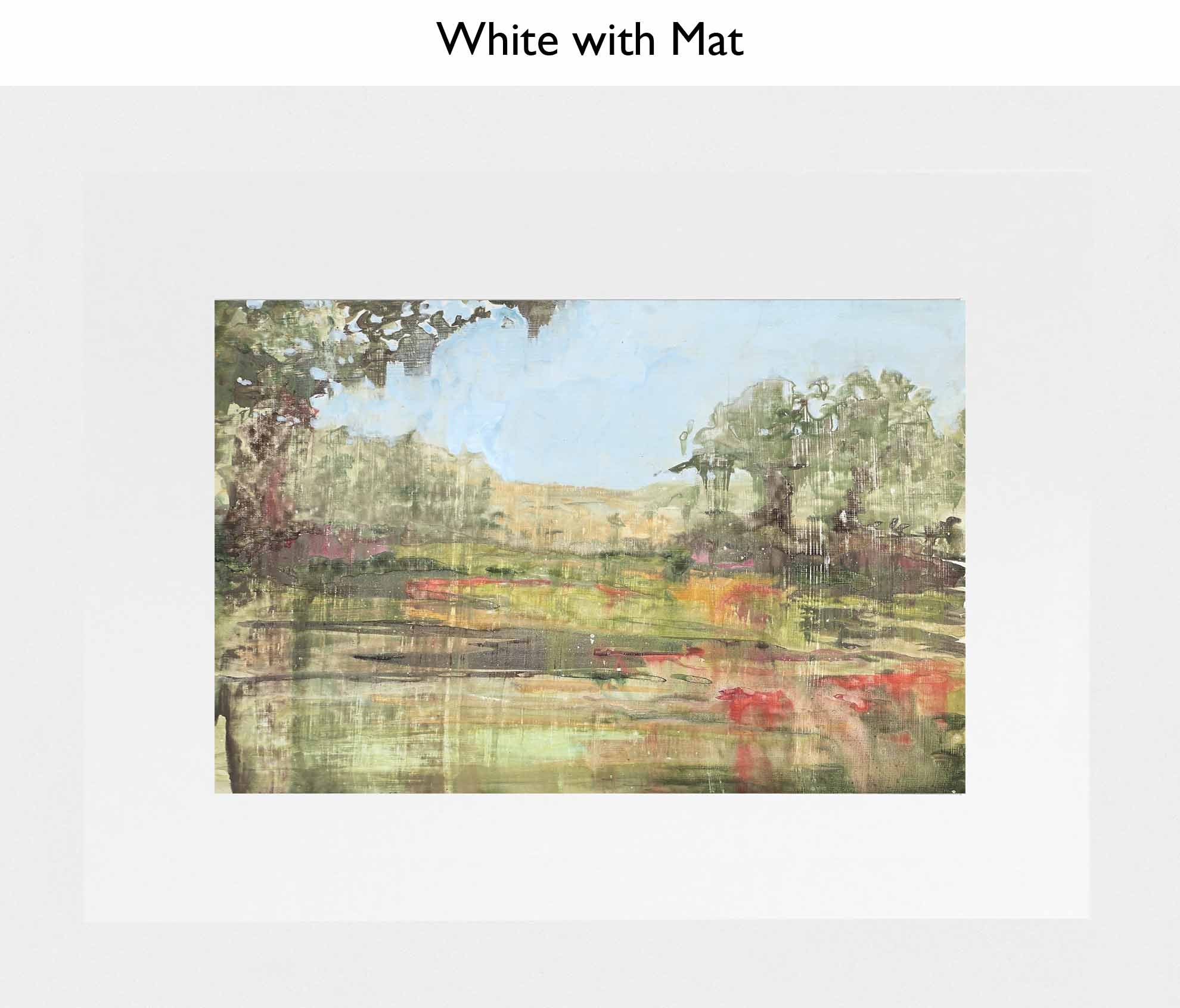 White With Mat