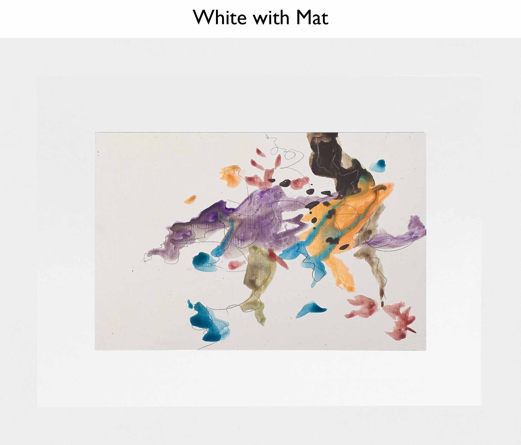 White With Mat