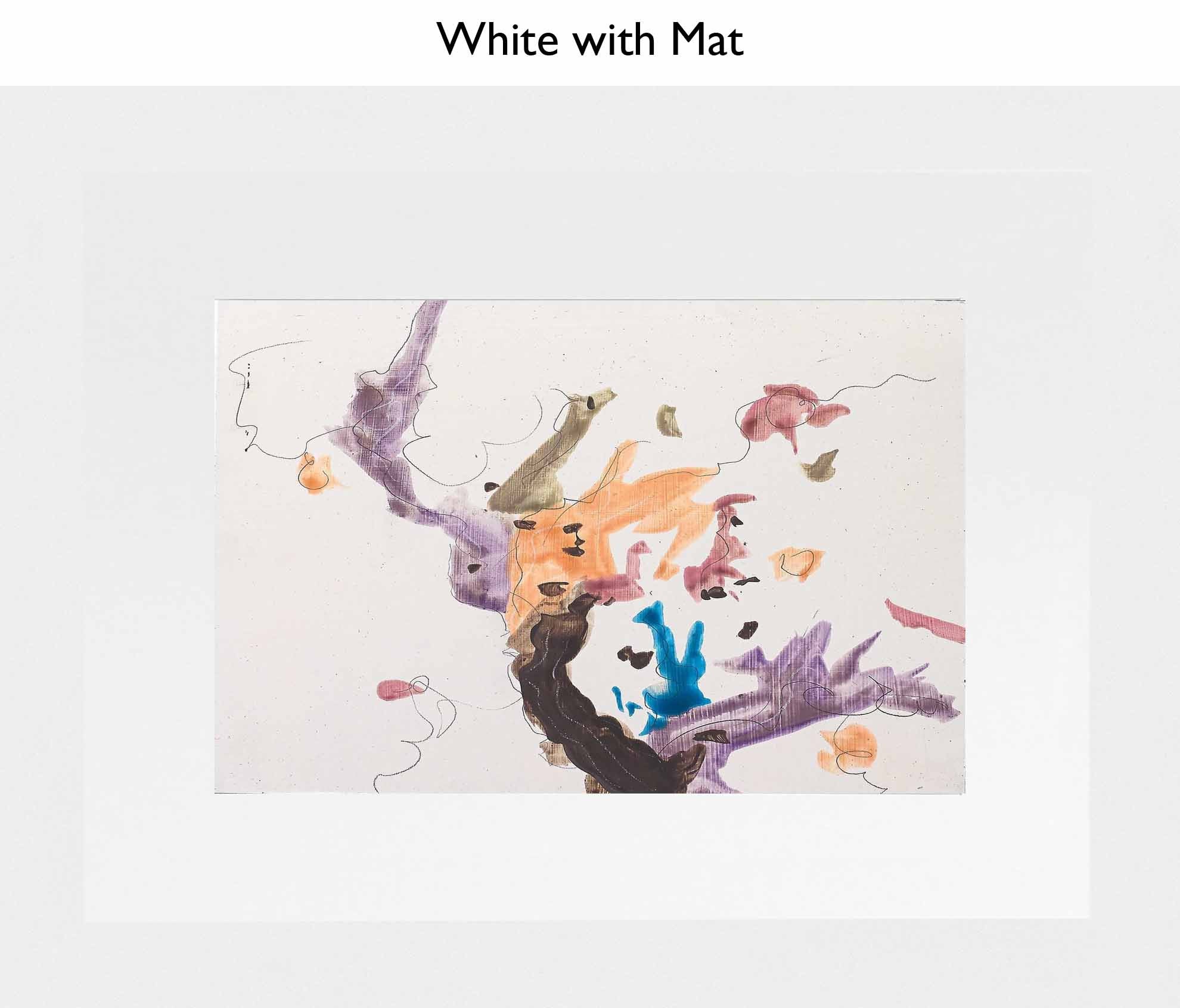 White With Mat
