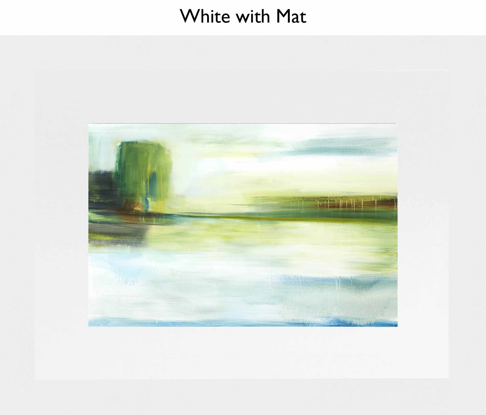 White With Mat