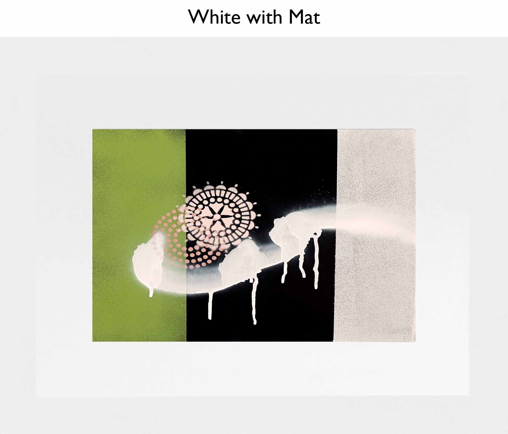 White With Mat