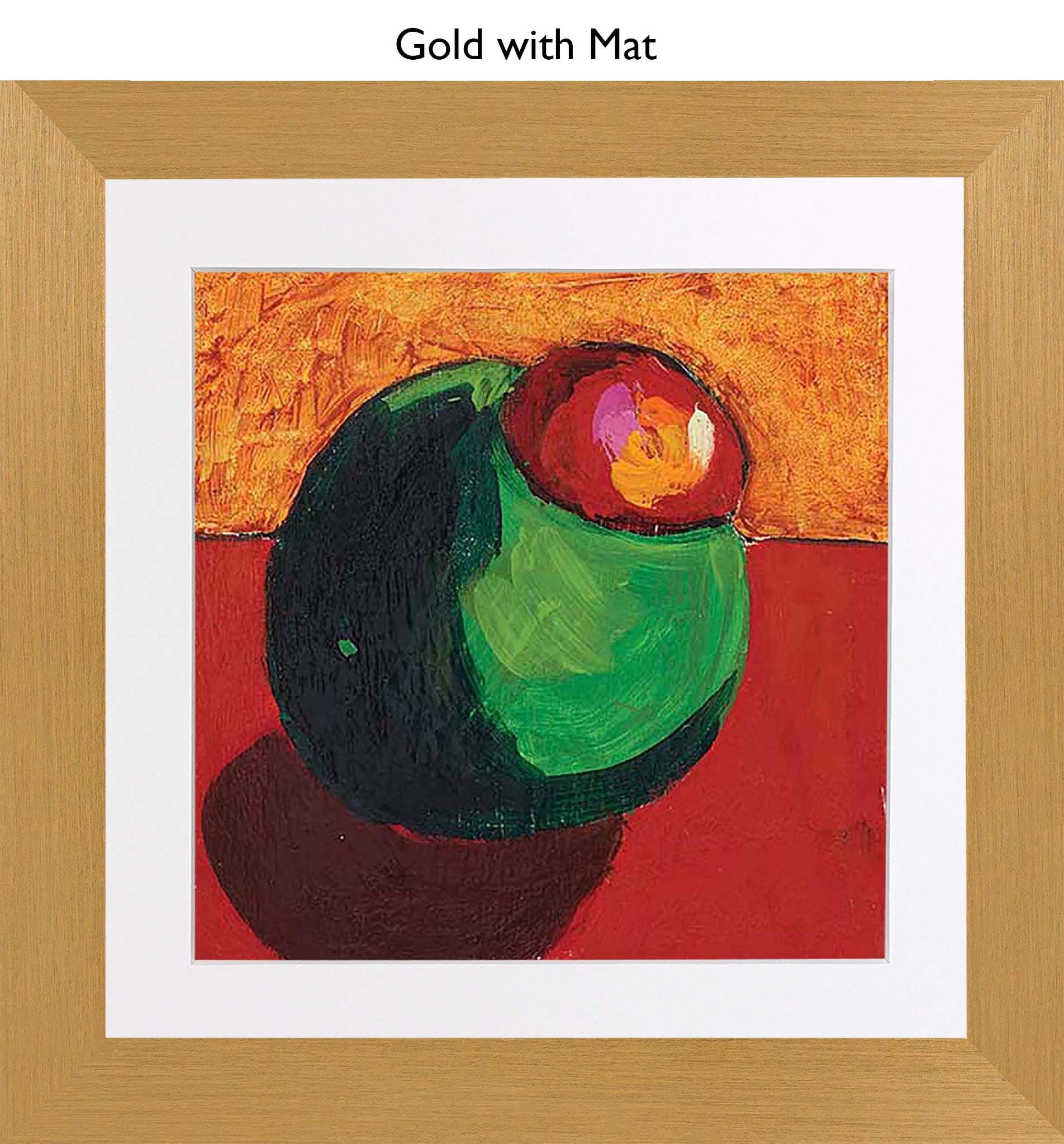 Gold With Mat