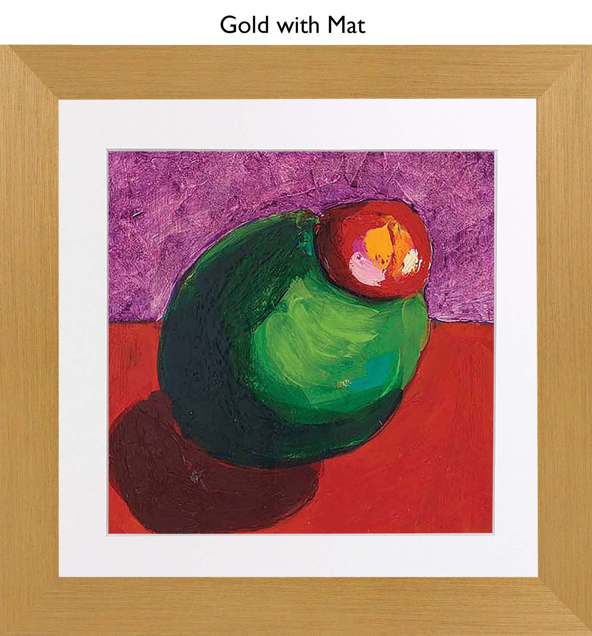 Gold With Mat