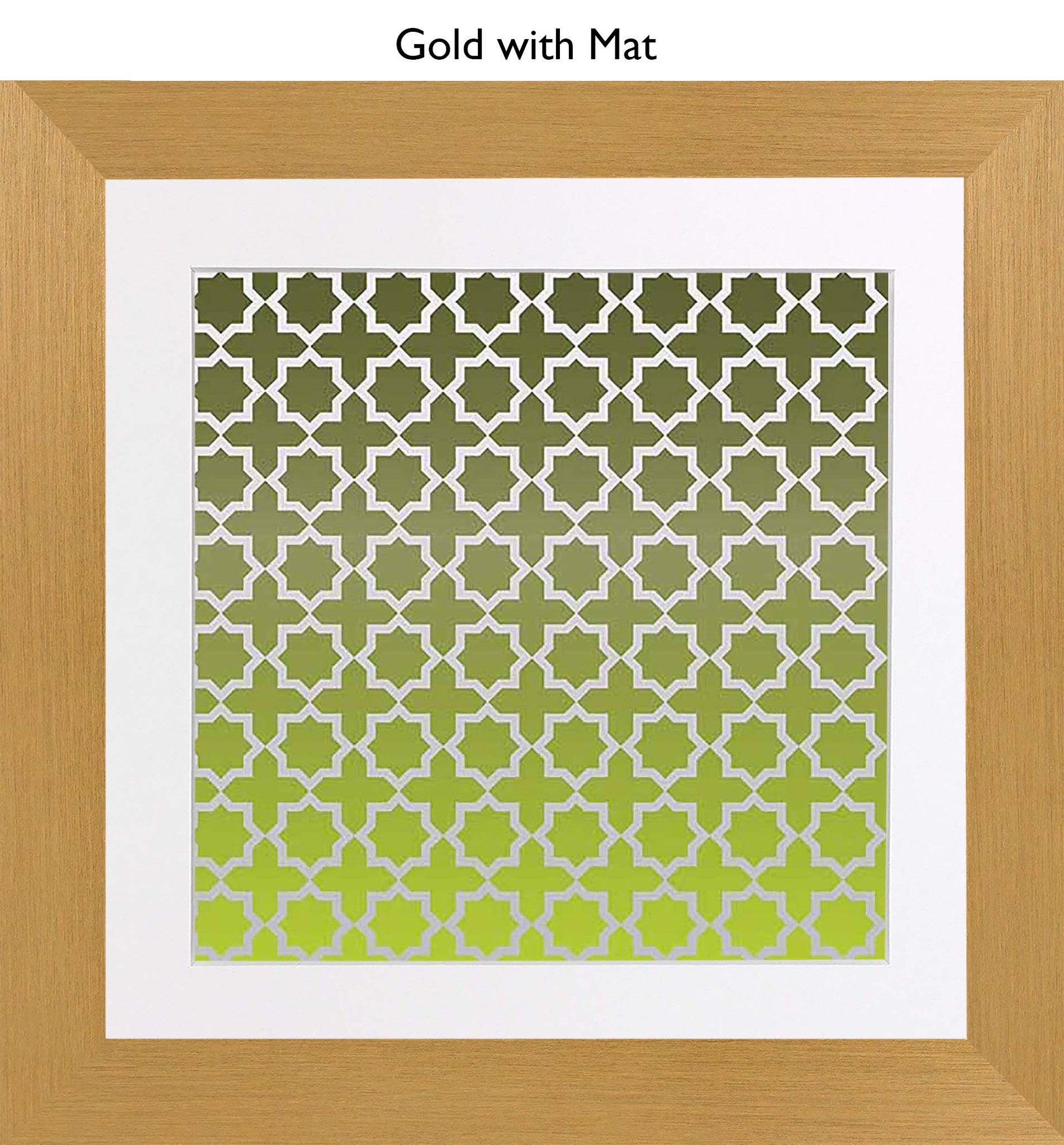 Gold With Mat
