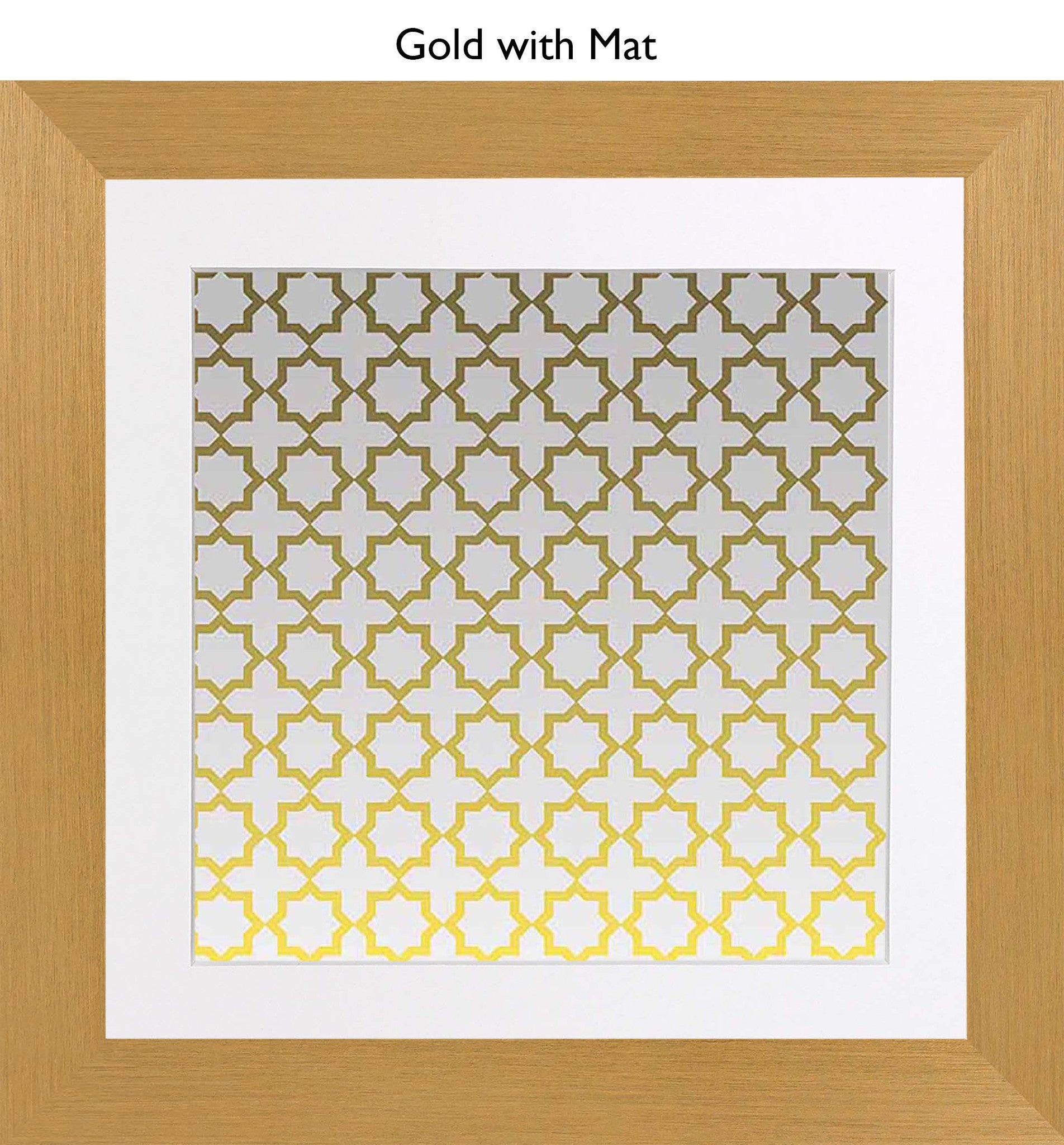 Gold With Mat