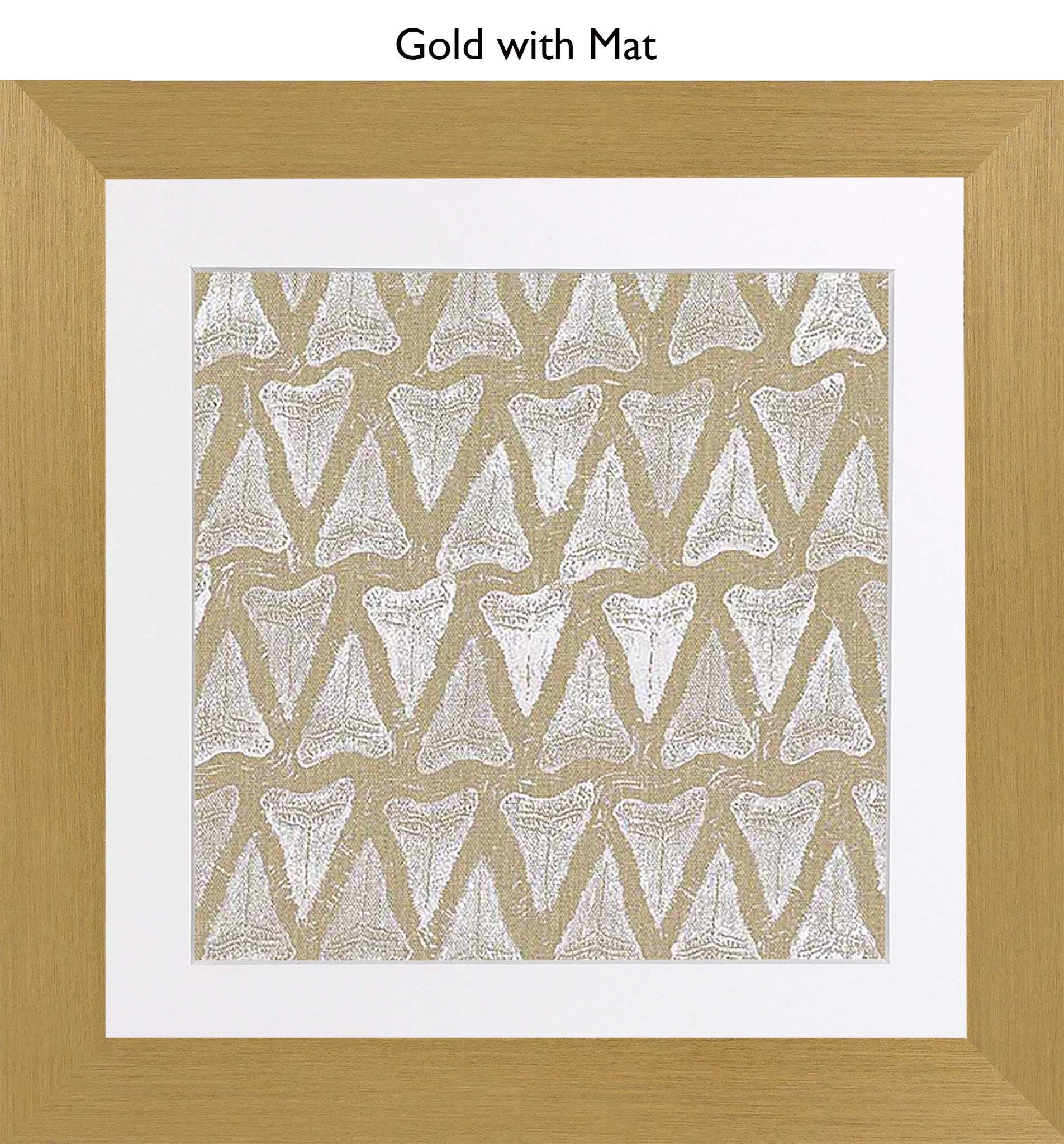 Gold With Mat