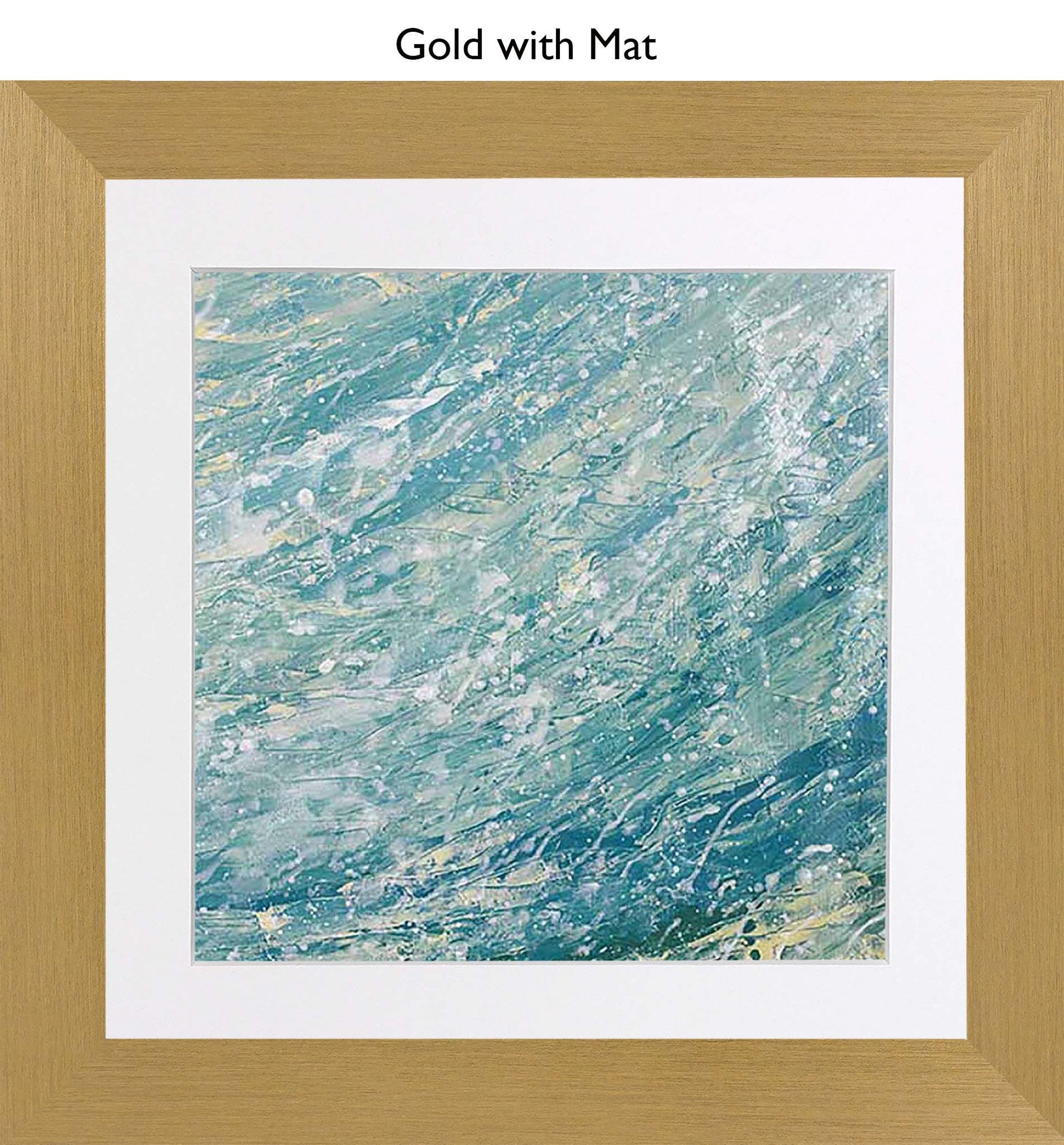 Gold With Mat