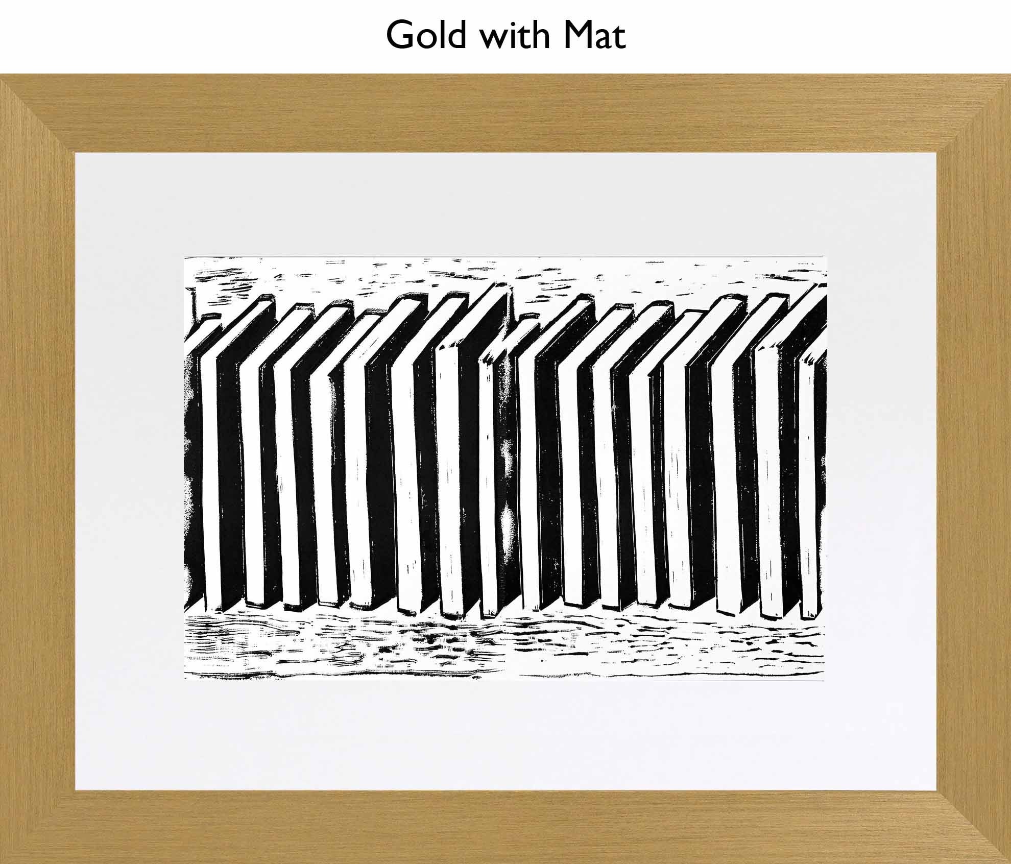Gold With Mat