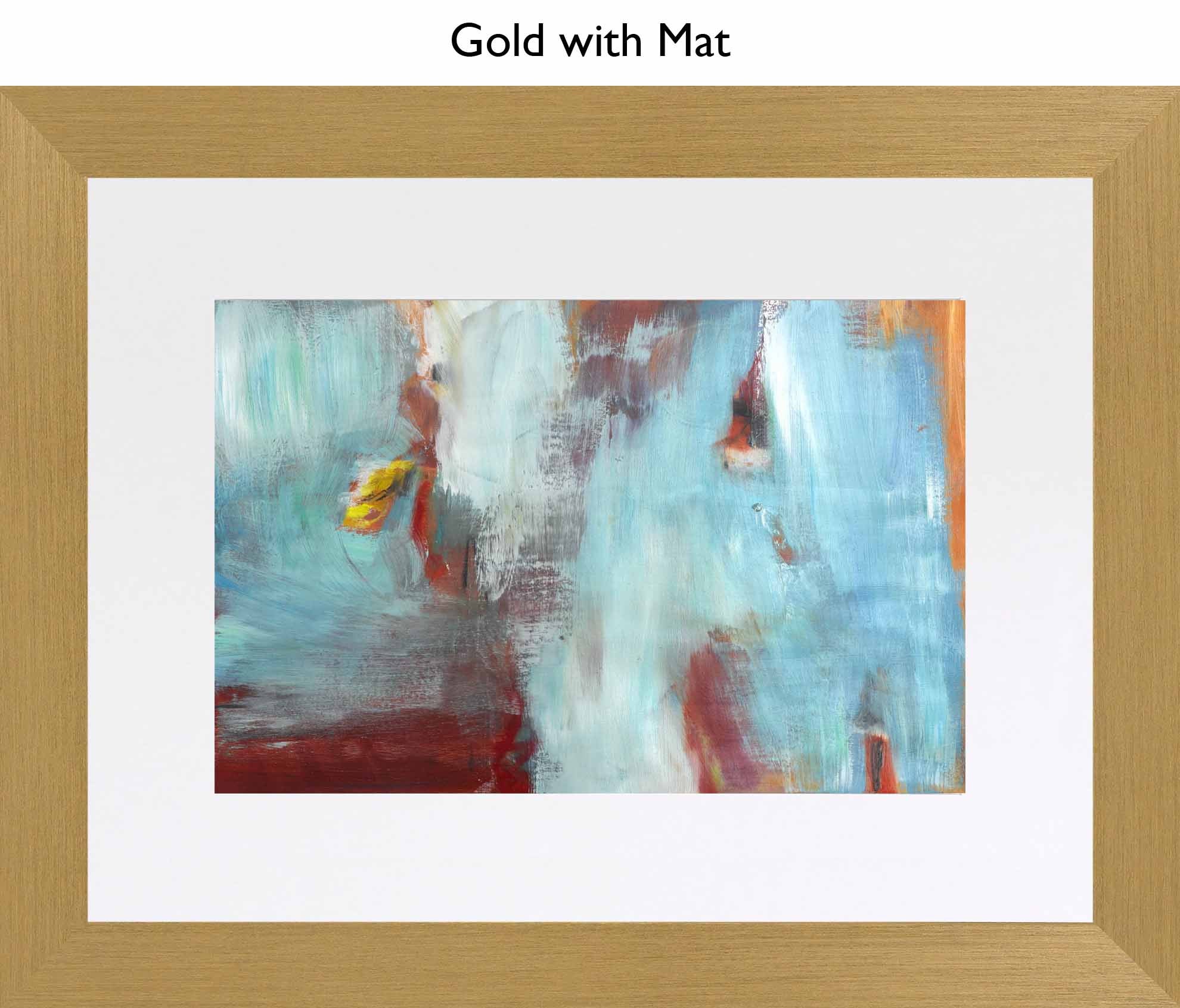 Gold With Mat