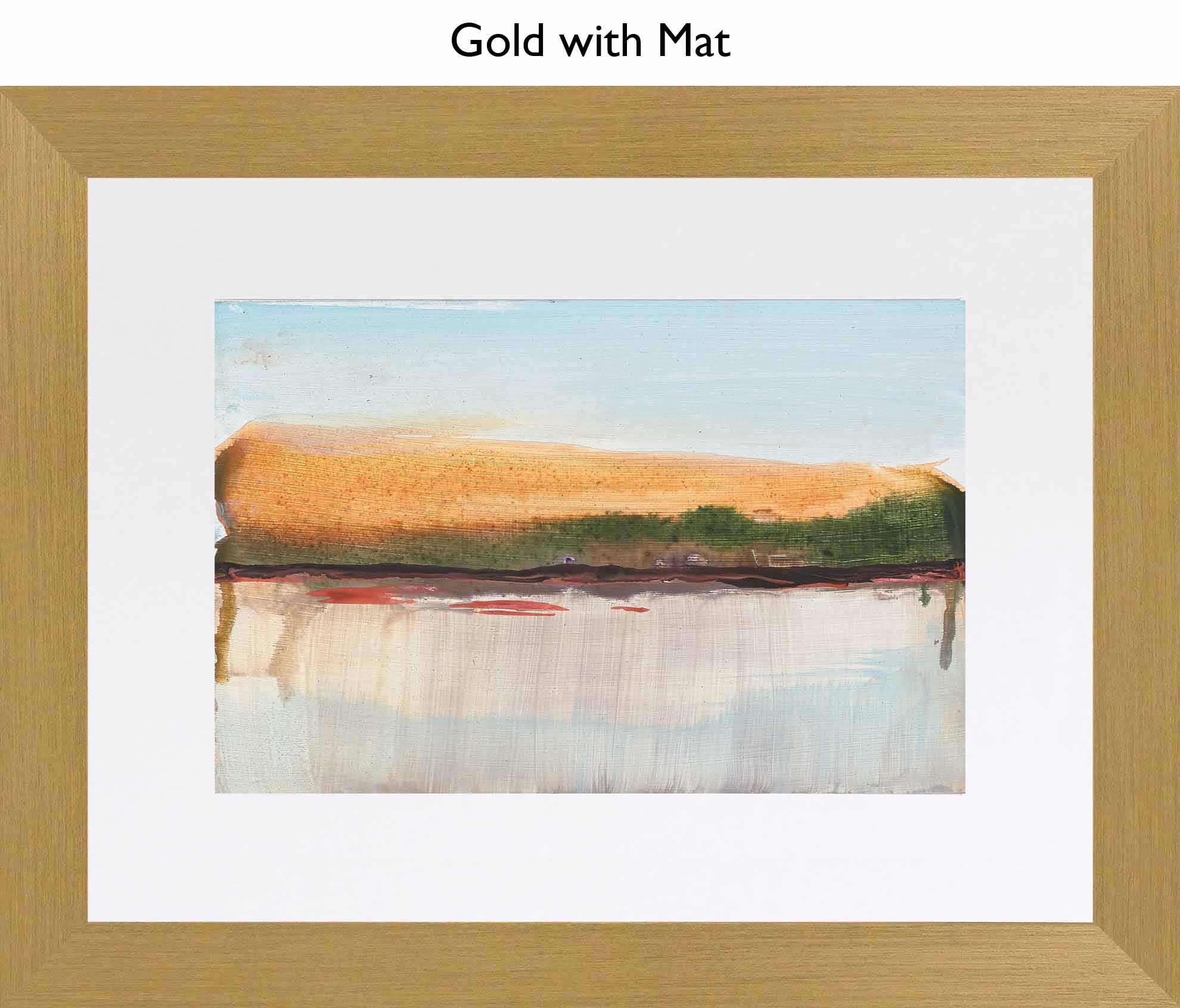 Gold With Mat