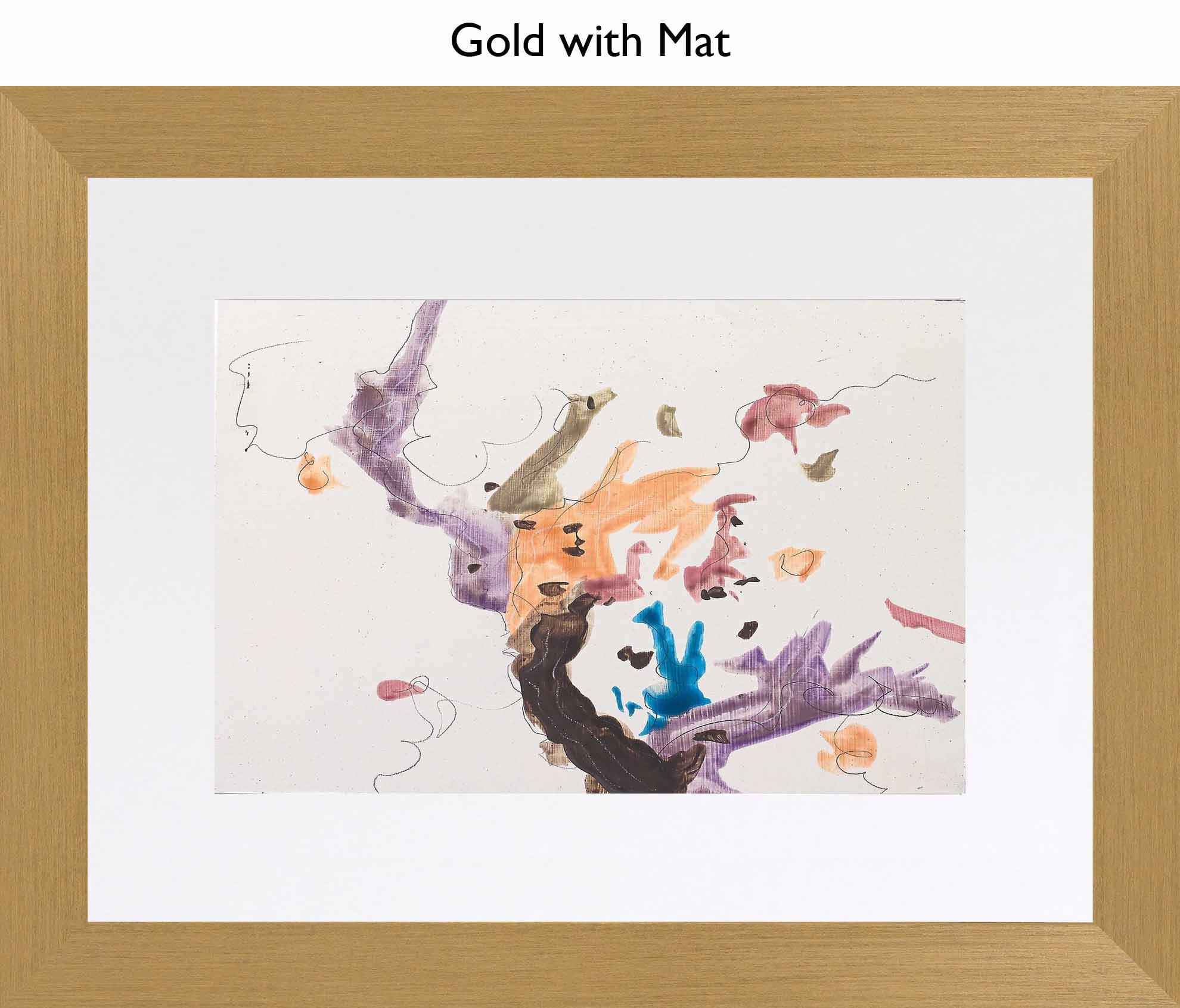 Gold With Mat