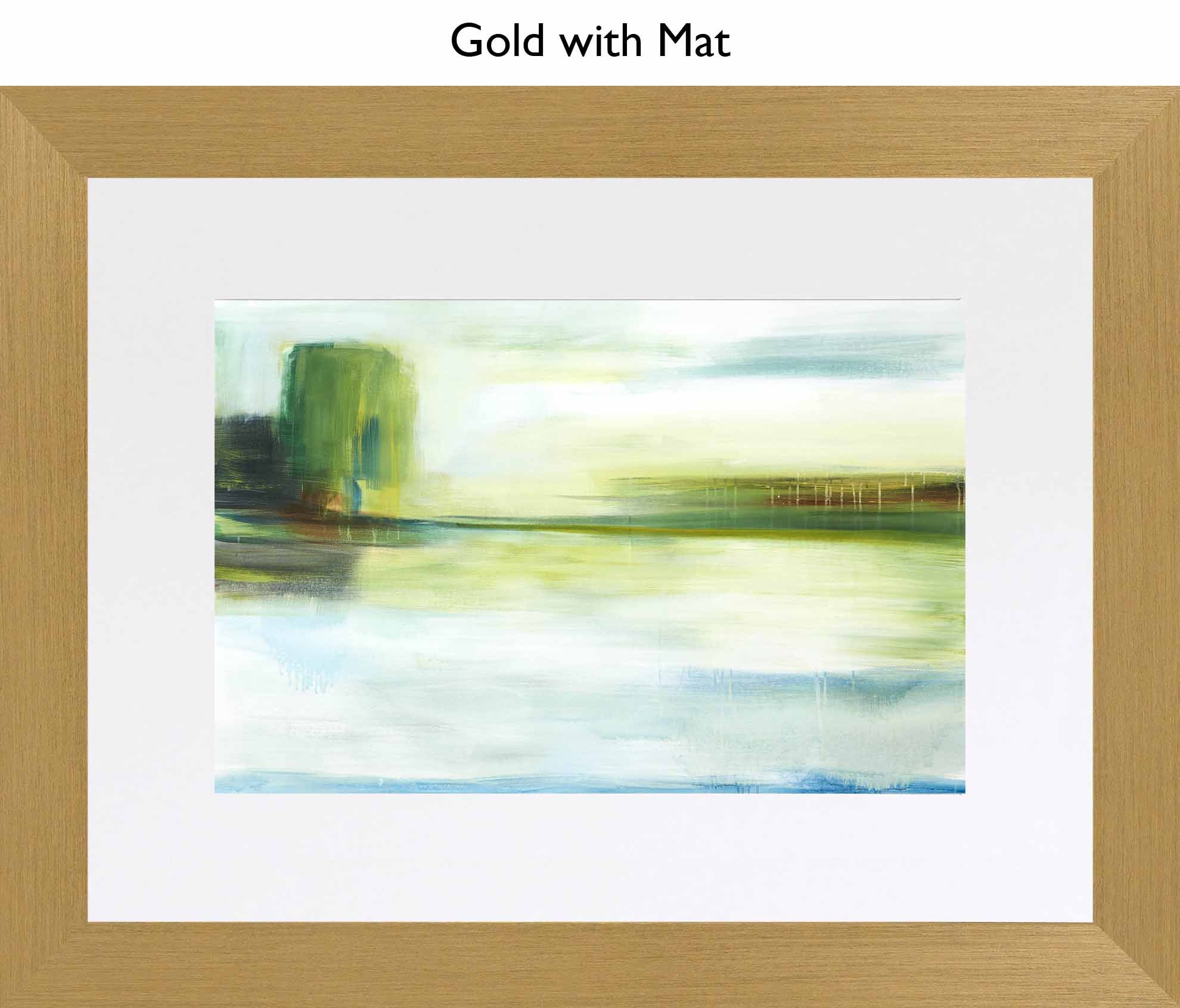 Gold With Mat