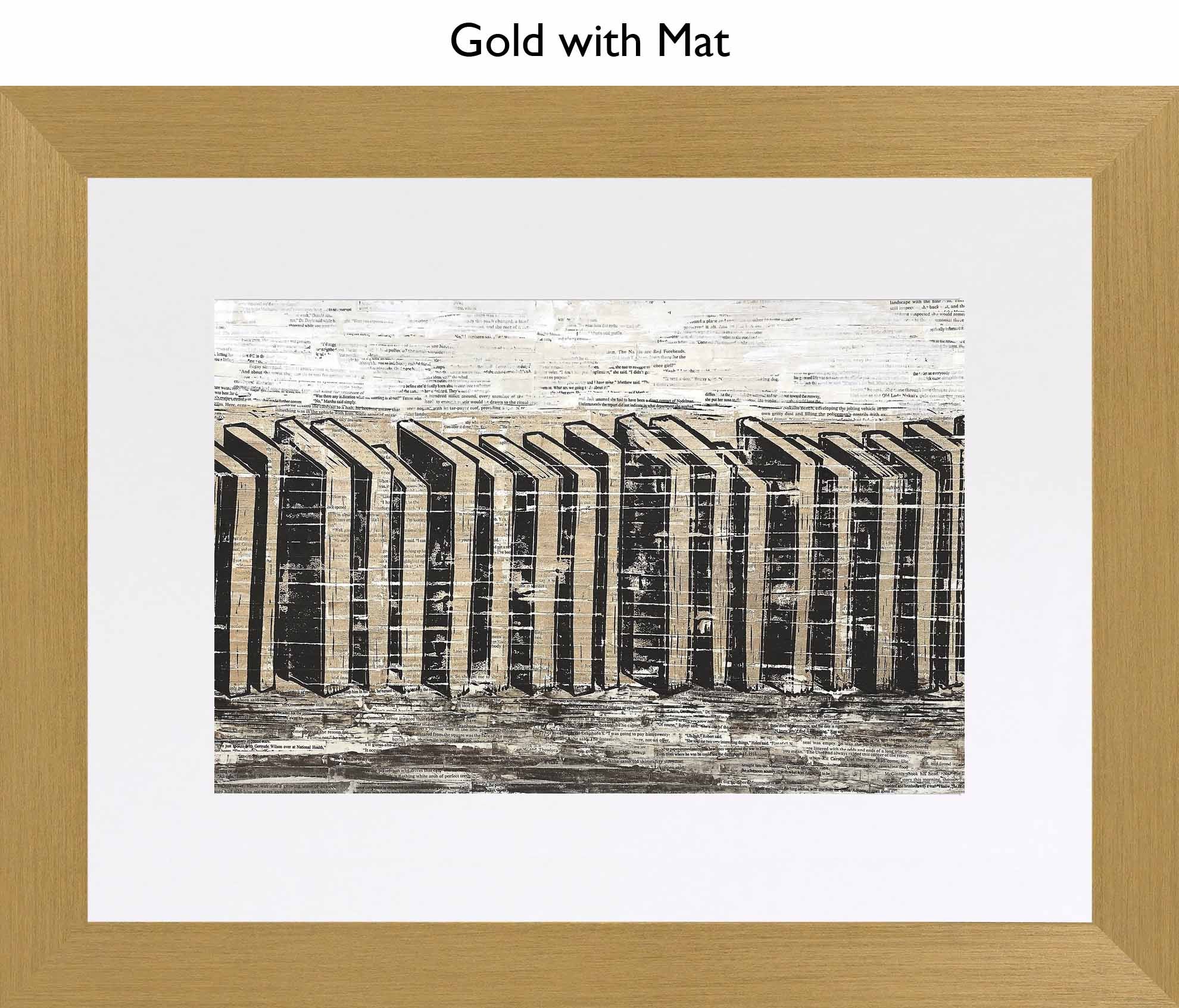 Gold With Mat