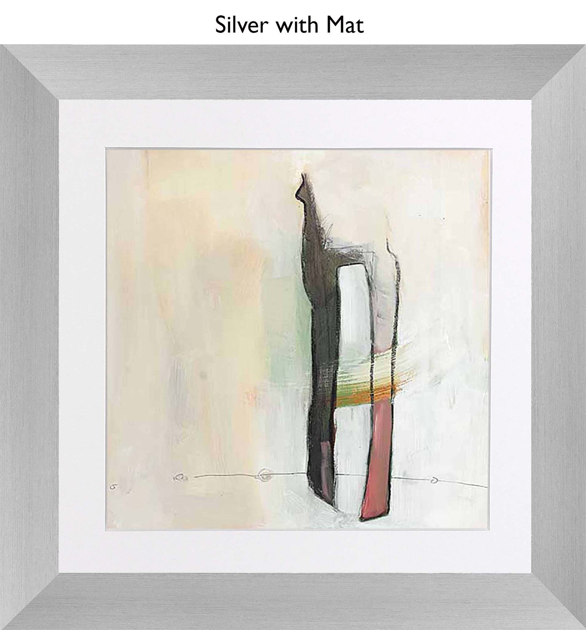 Silver With Mat