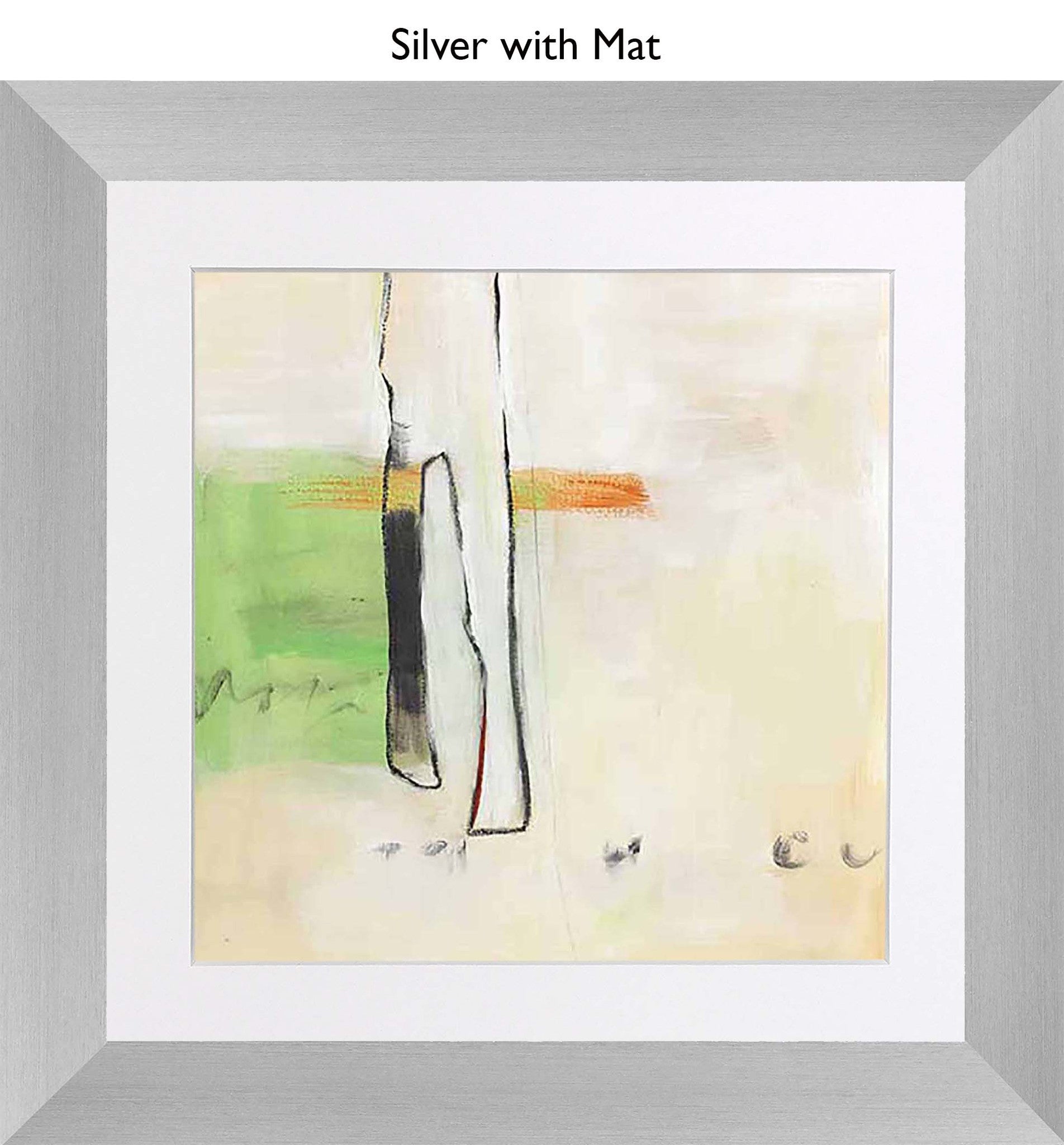 Silver With Mat