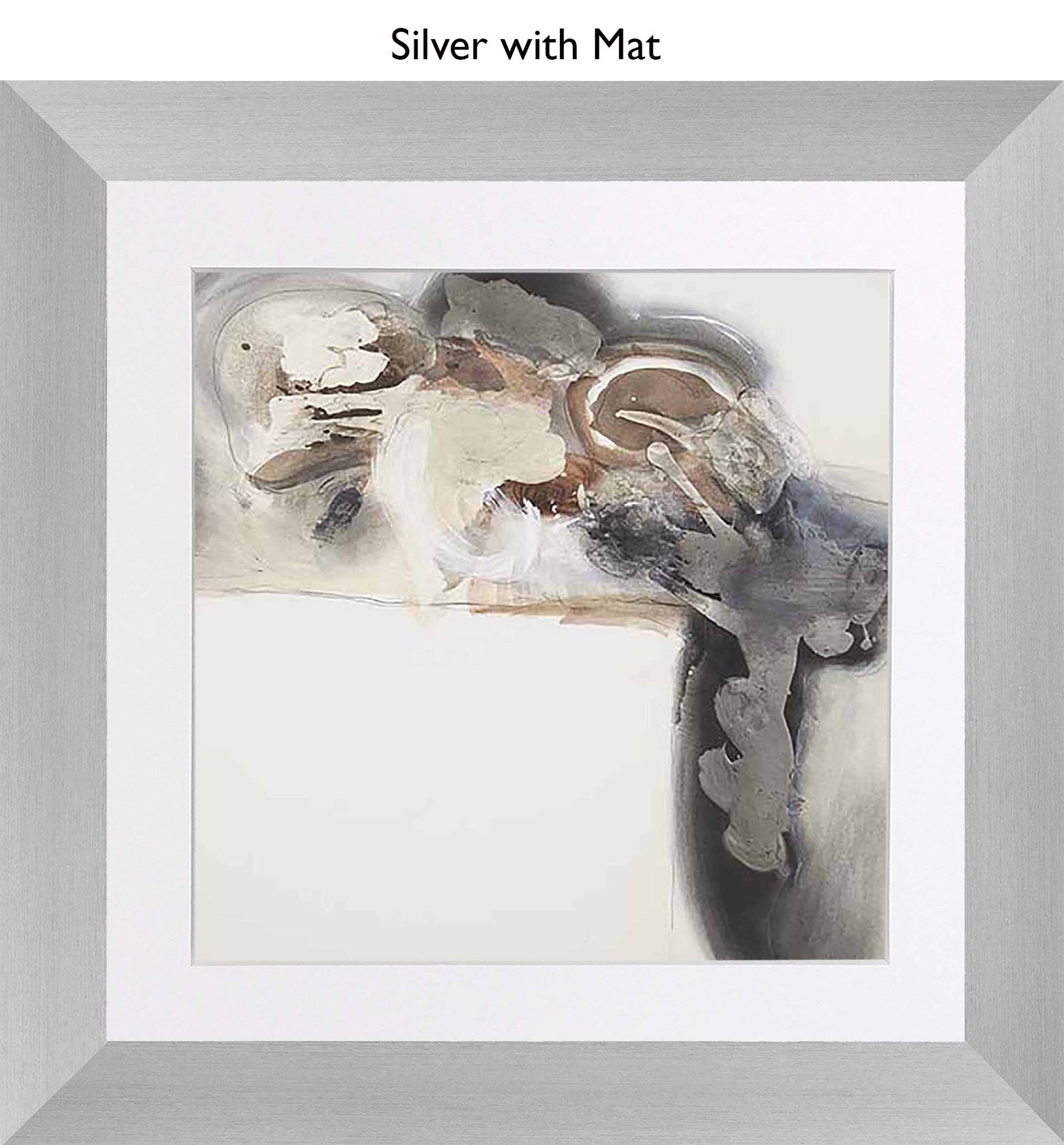 Silver With Mat