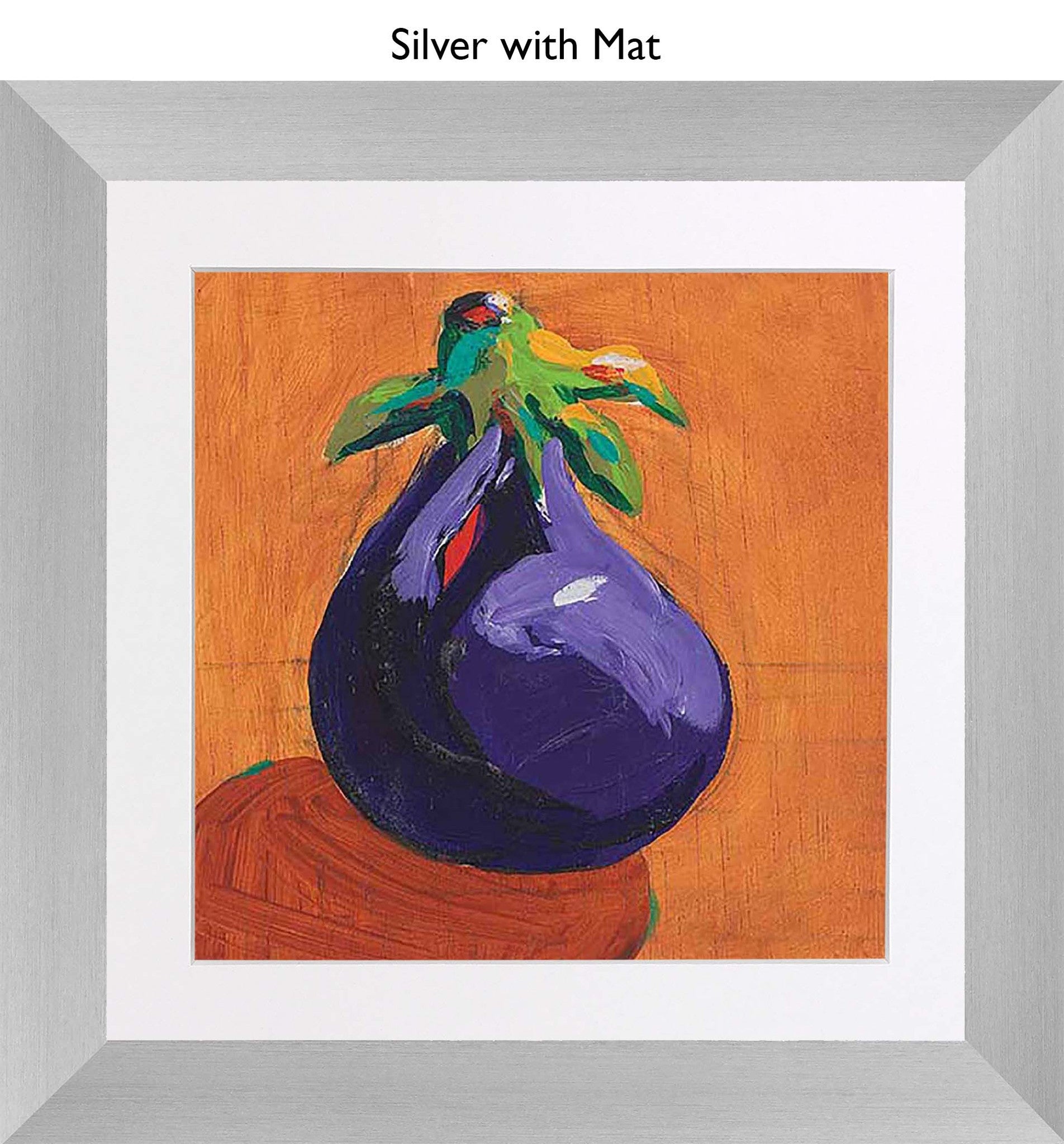 Silver With Mat