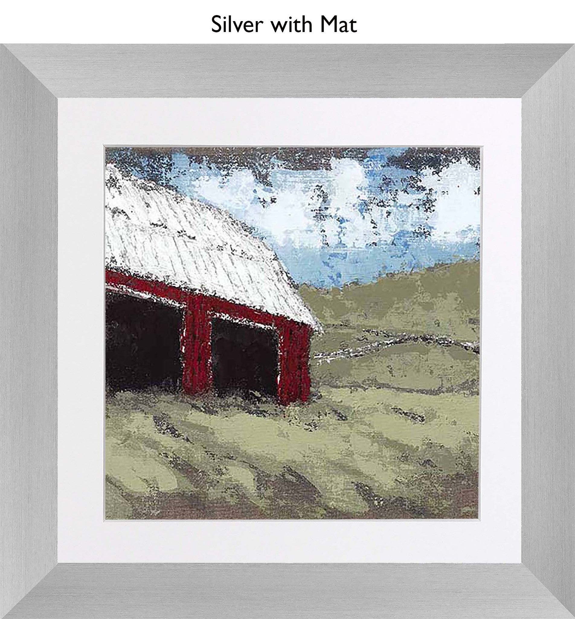 Silver With Mat