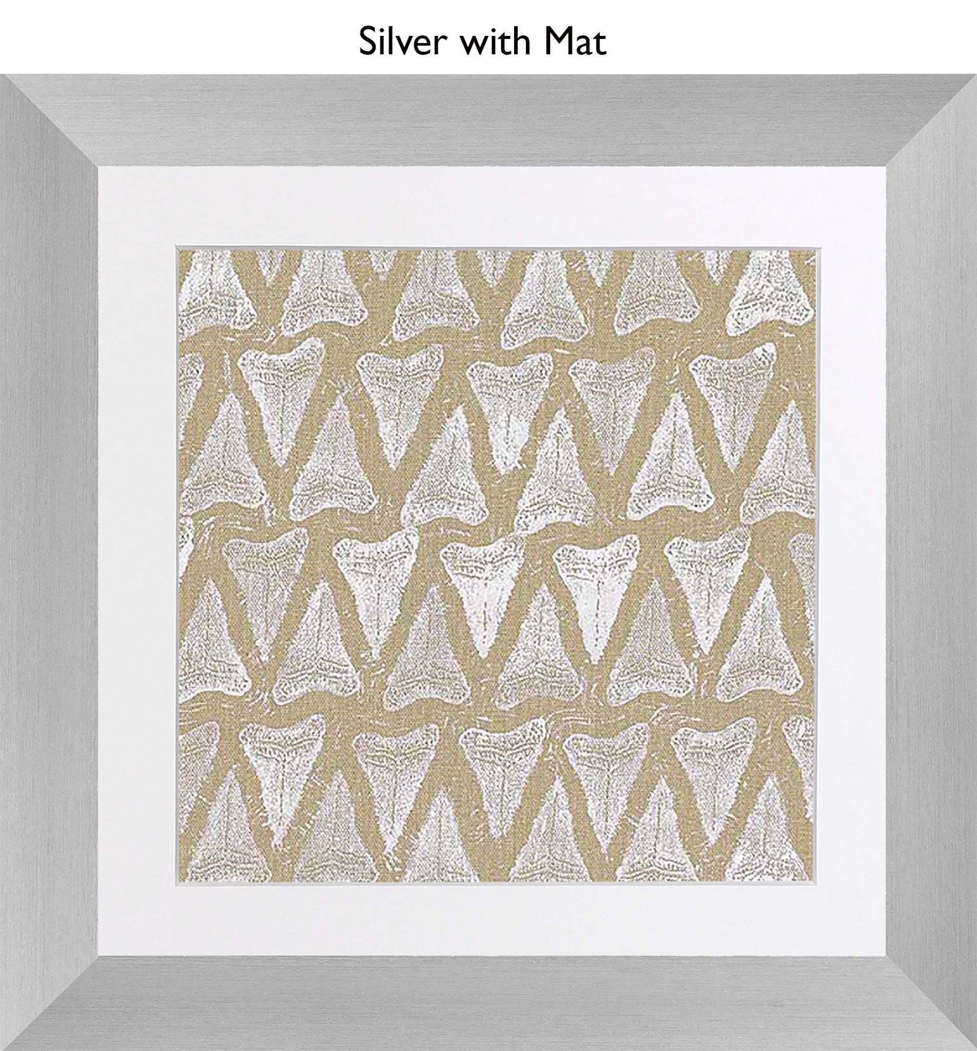 Silver With Mat