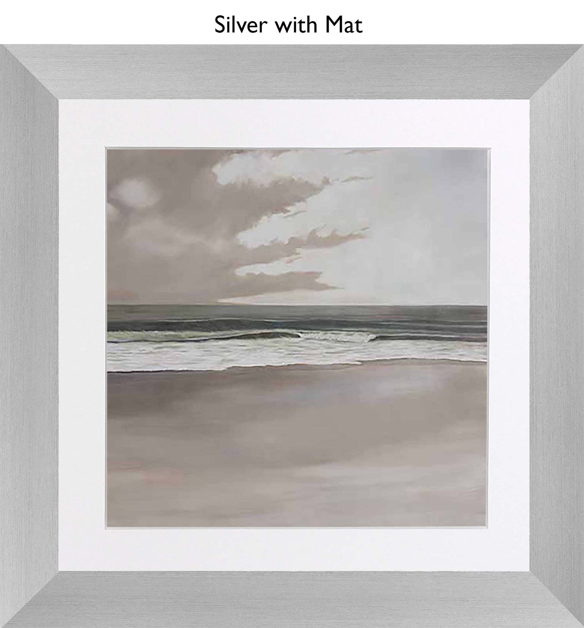 Silver With Mat