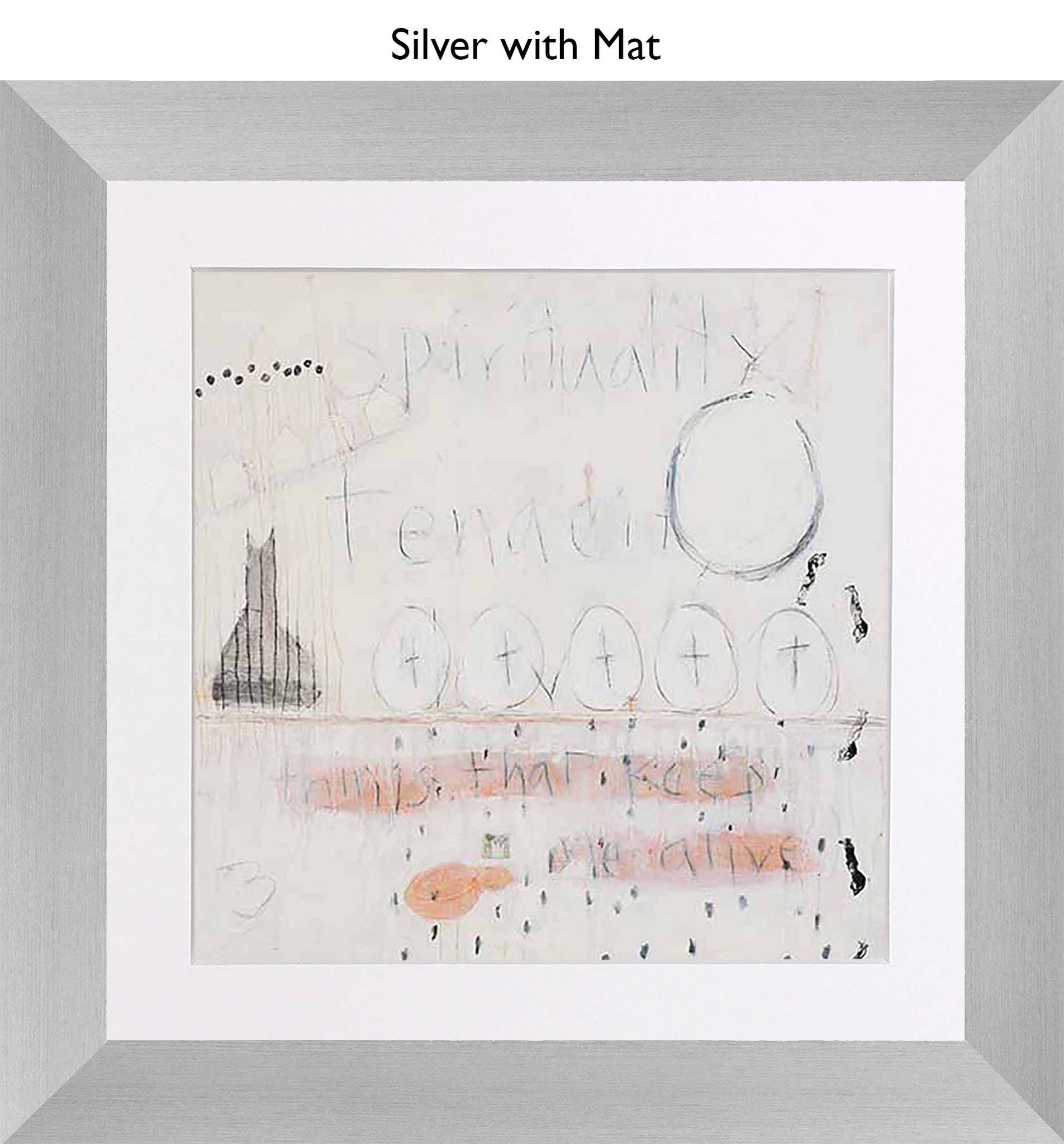 Silver With Mat