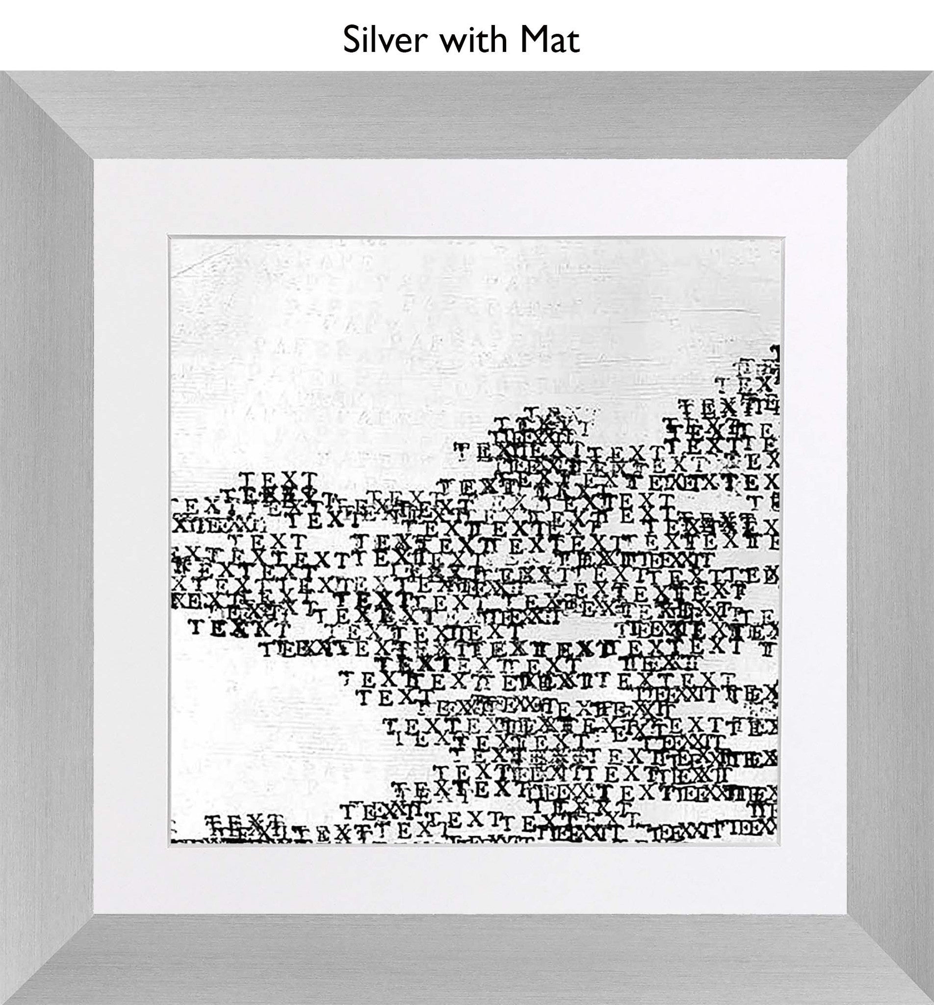 Silver With Mat