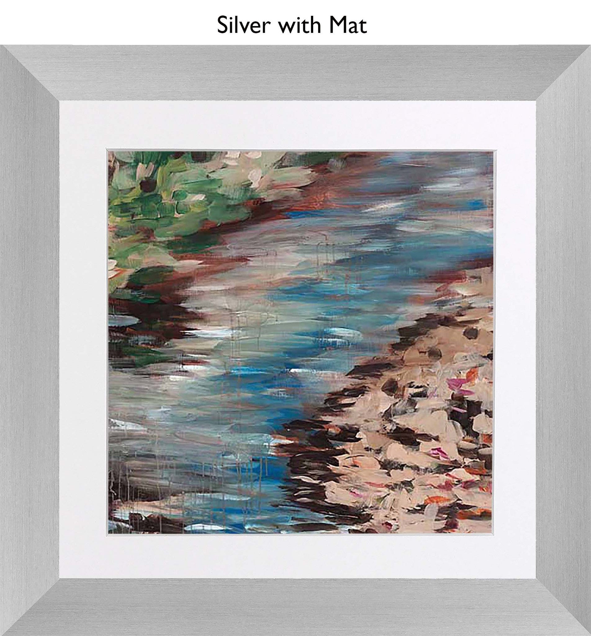 Silver With Mat