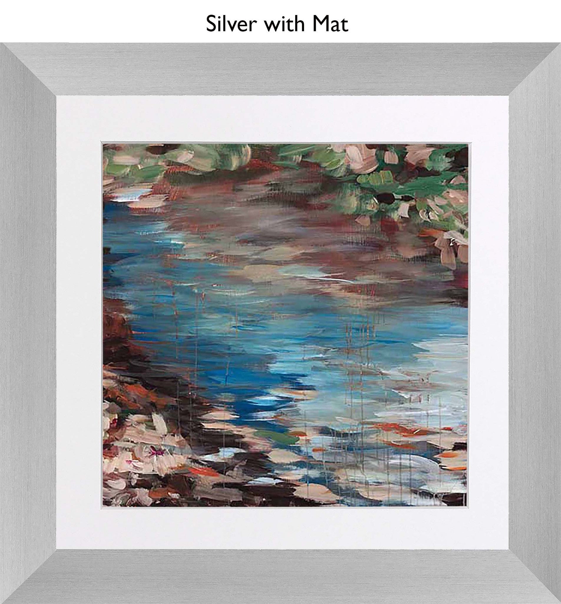 Silver With Mat