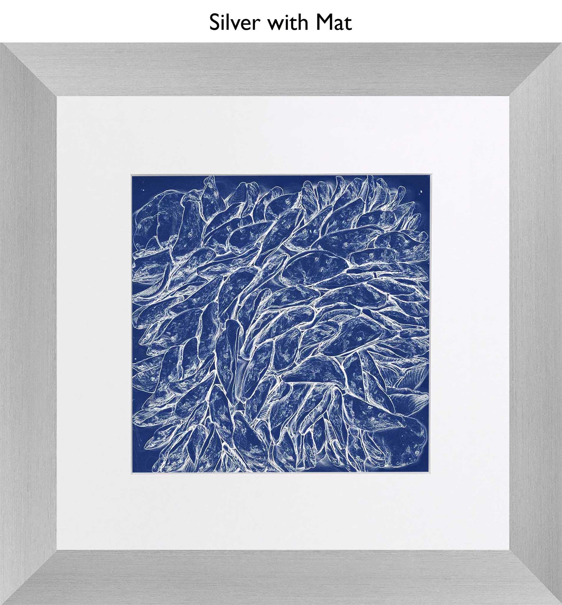 Silver With Mat